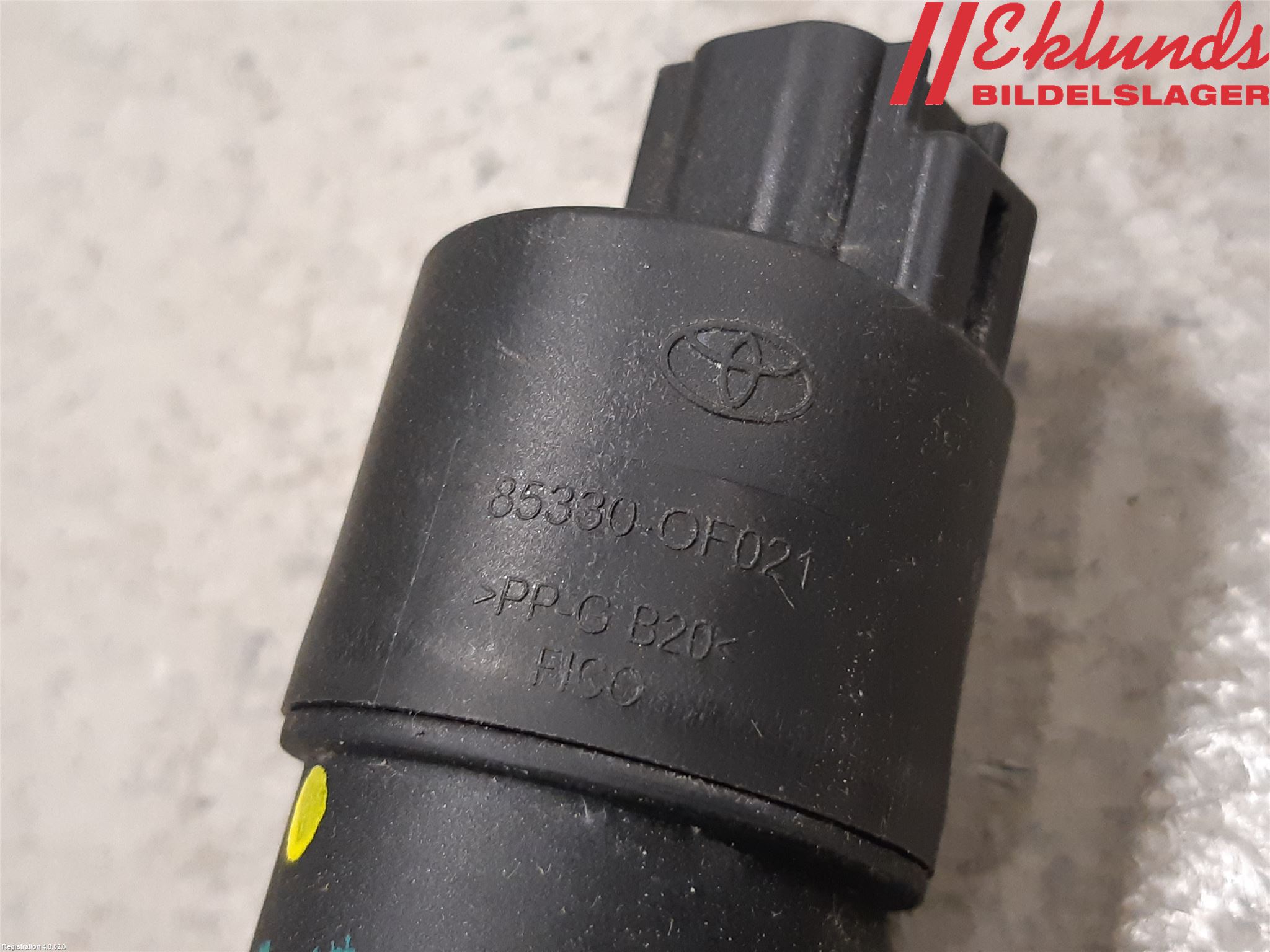Toyota YARIS XP130 15-20 Spolarpump Baklucka