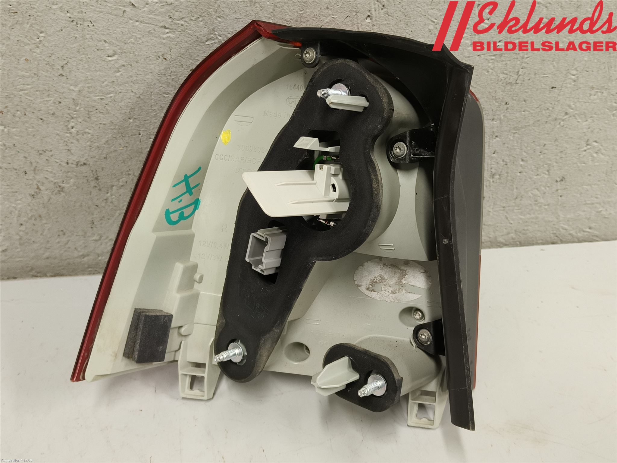 Volvo V70 08-13 Bakljus Höger