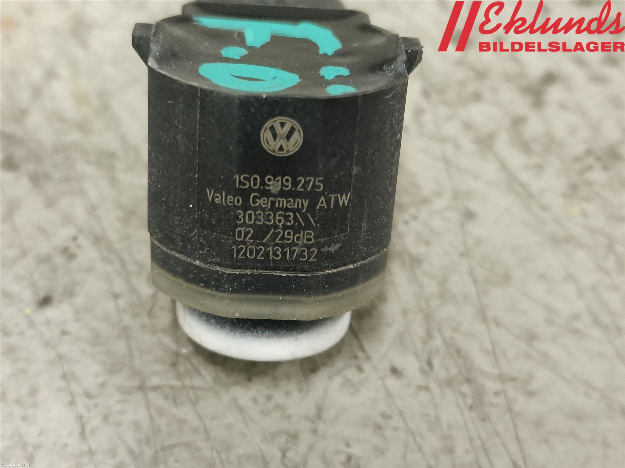 Volkswagen VW PASSAT 11-14 Parkeringshjälp Frontsensor