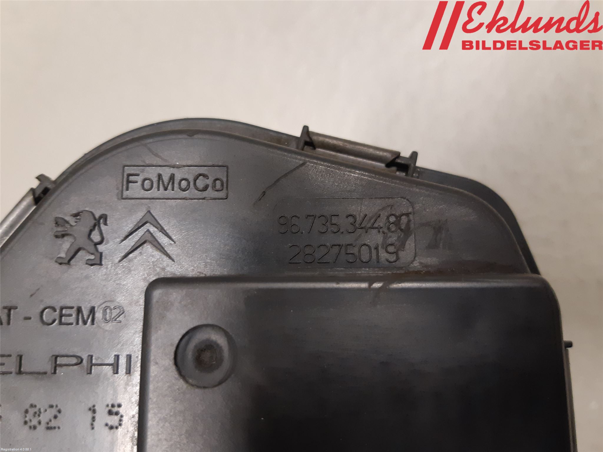 Volvo V40 12-19 Injspjällhus