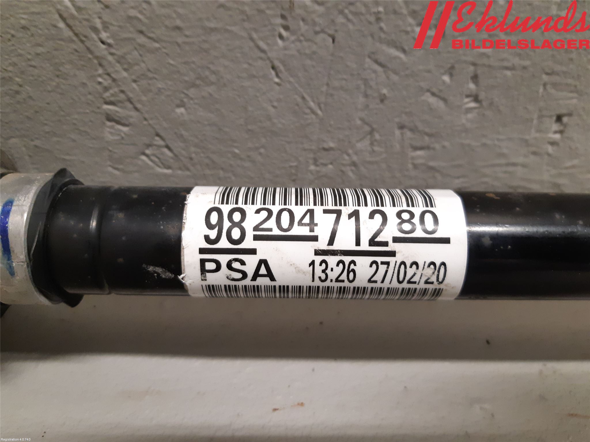 Citroen BERLINGO/E-BERLINGO 19- Drivaxel Fram Vänster