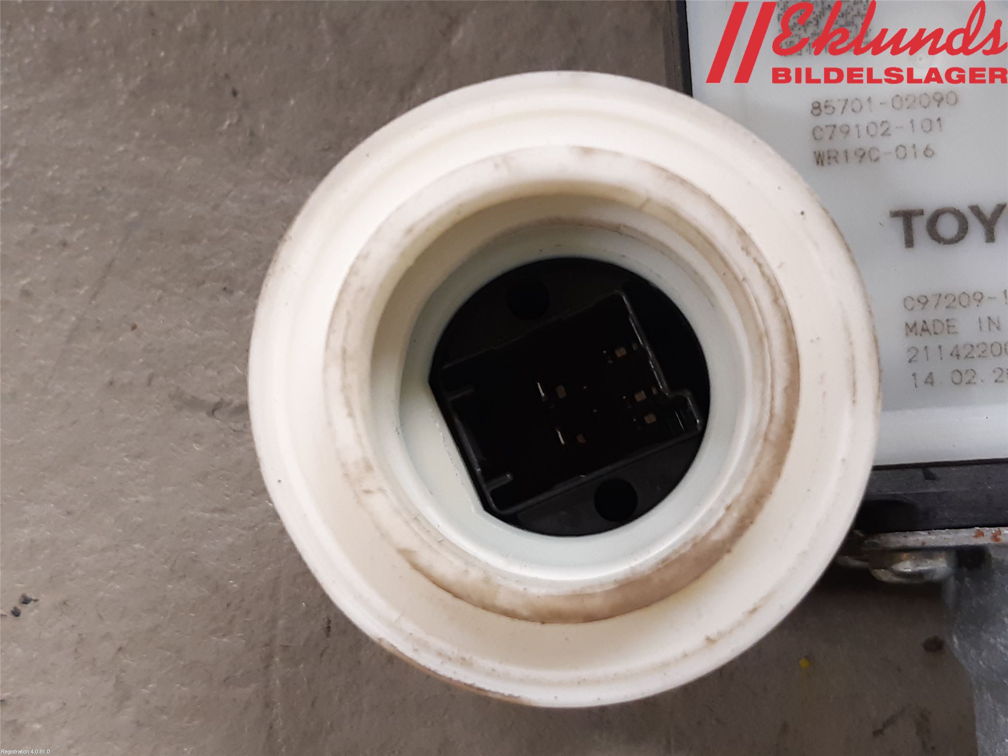 Toyota COROLLA 19- Fönsterhiss El Kompl