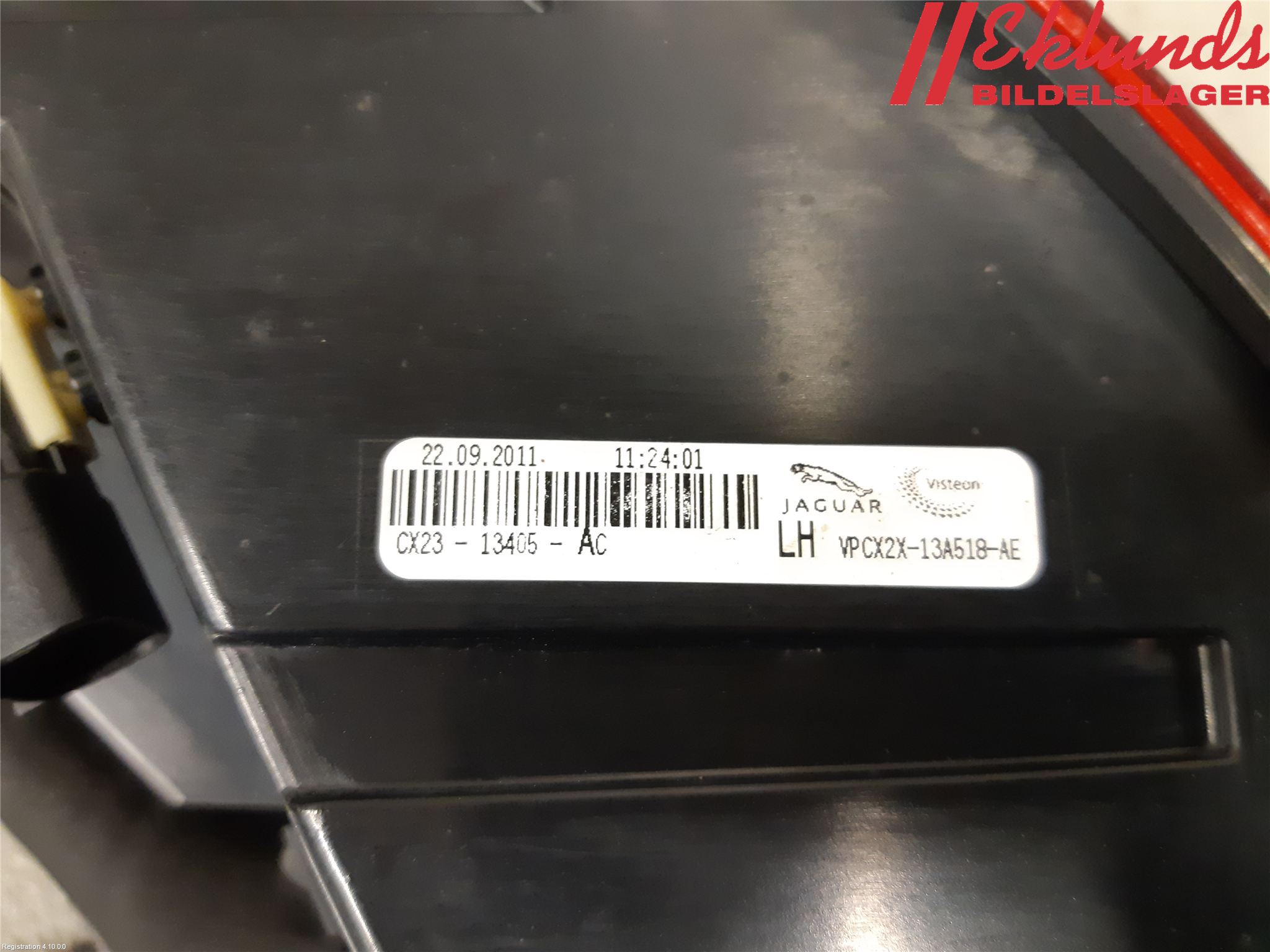 Jaguar XF 08-15 Bakljus Vänster