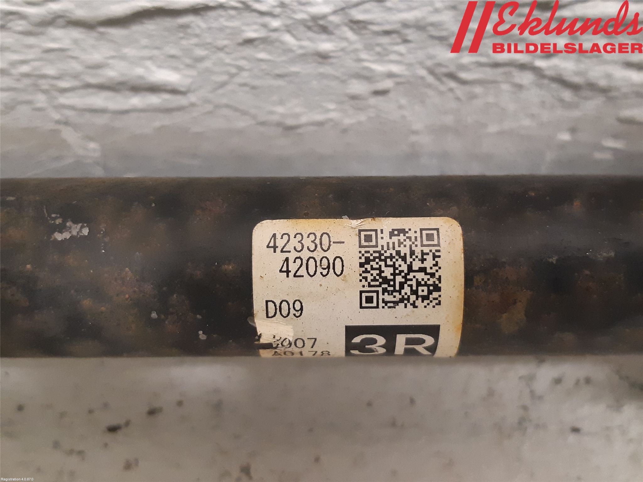 Lexus NX 340h/450h+ 21- Drivaxel Bak Höger