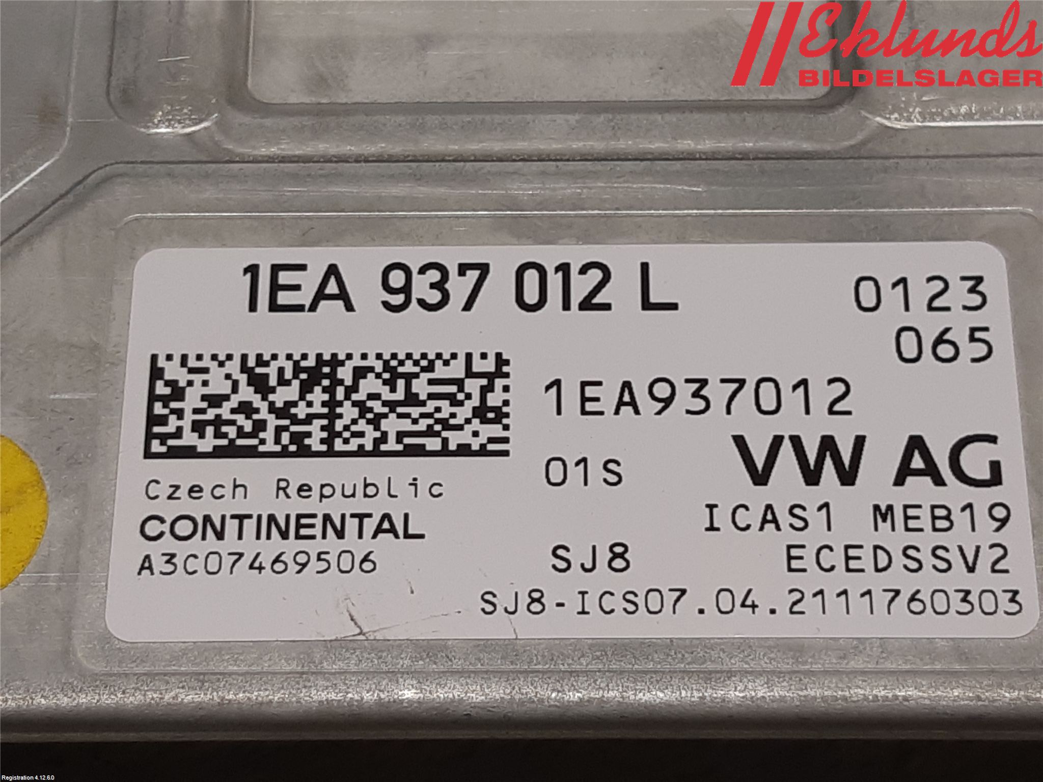 Skoda ENYAQ iV 21- Styrenhet Övrigt