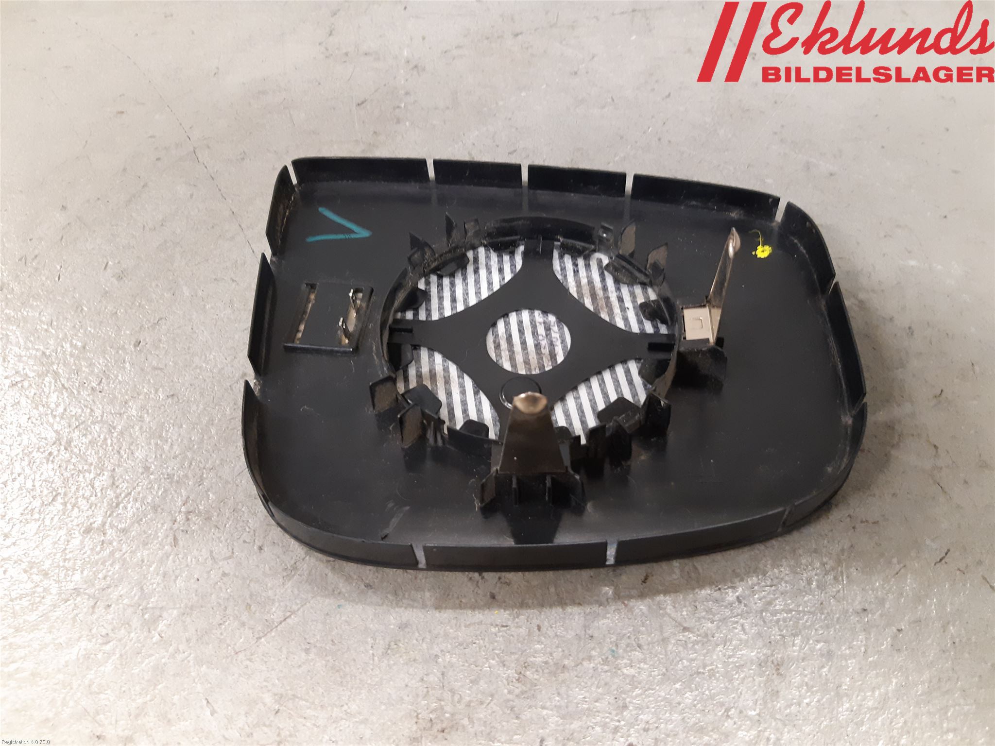 Citroen BERLINGO 08-18 Spegelglas Vä