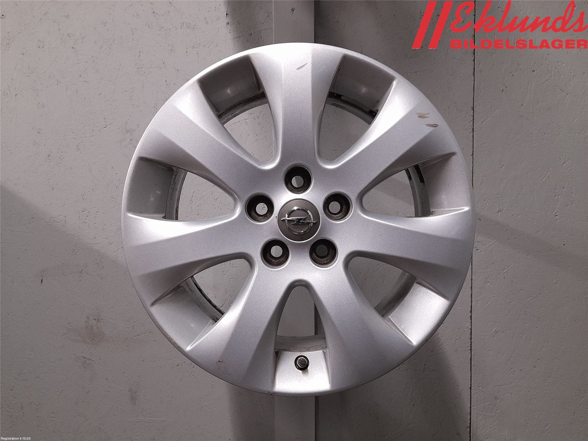 Opel ASTRA J 10-15 Fälgsats Aluminium