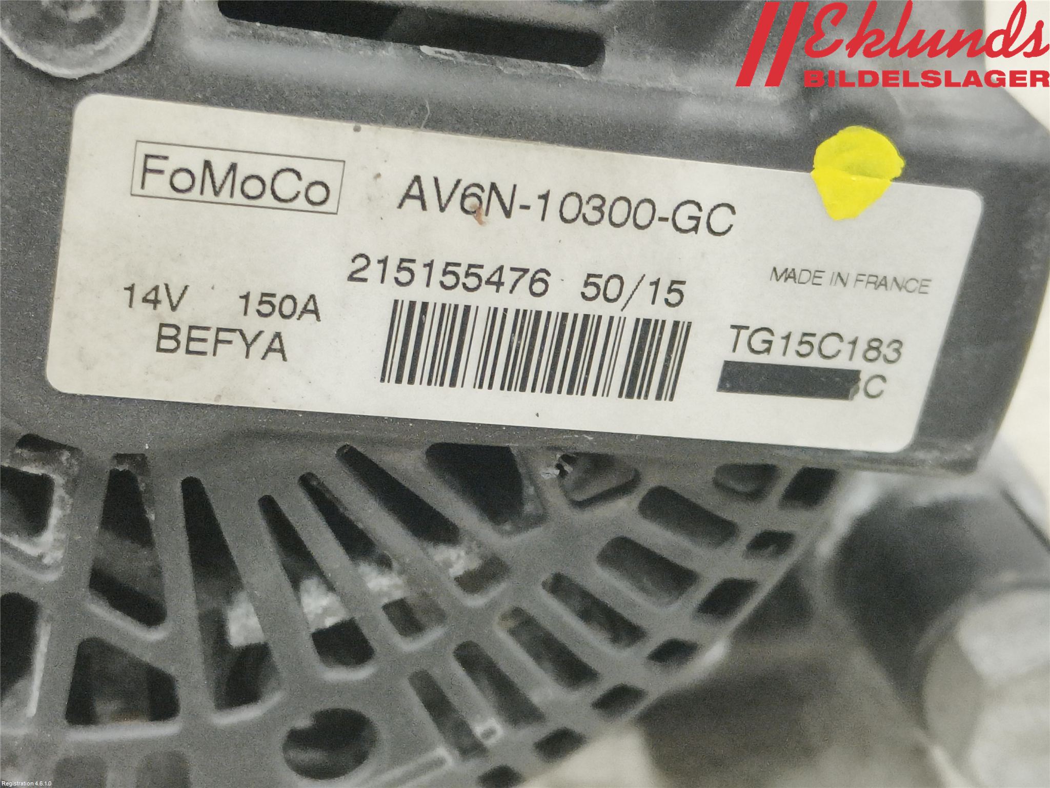 Ford FOCUS 15-18 Generator