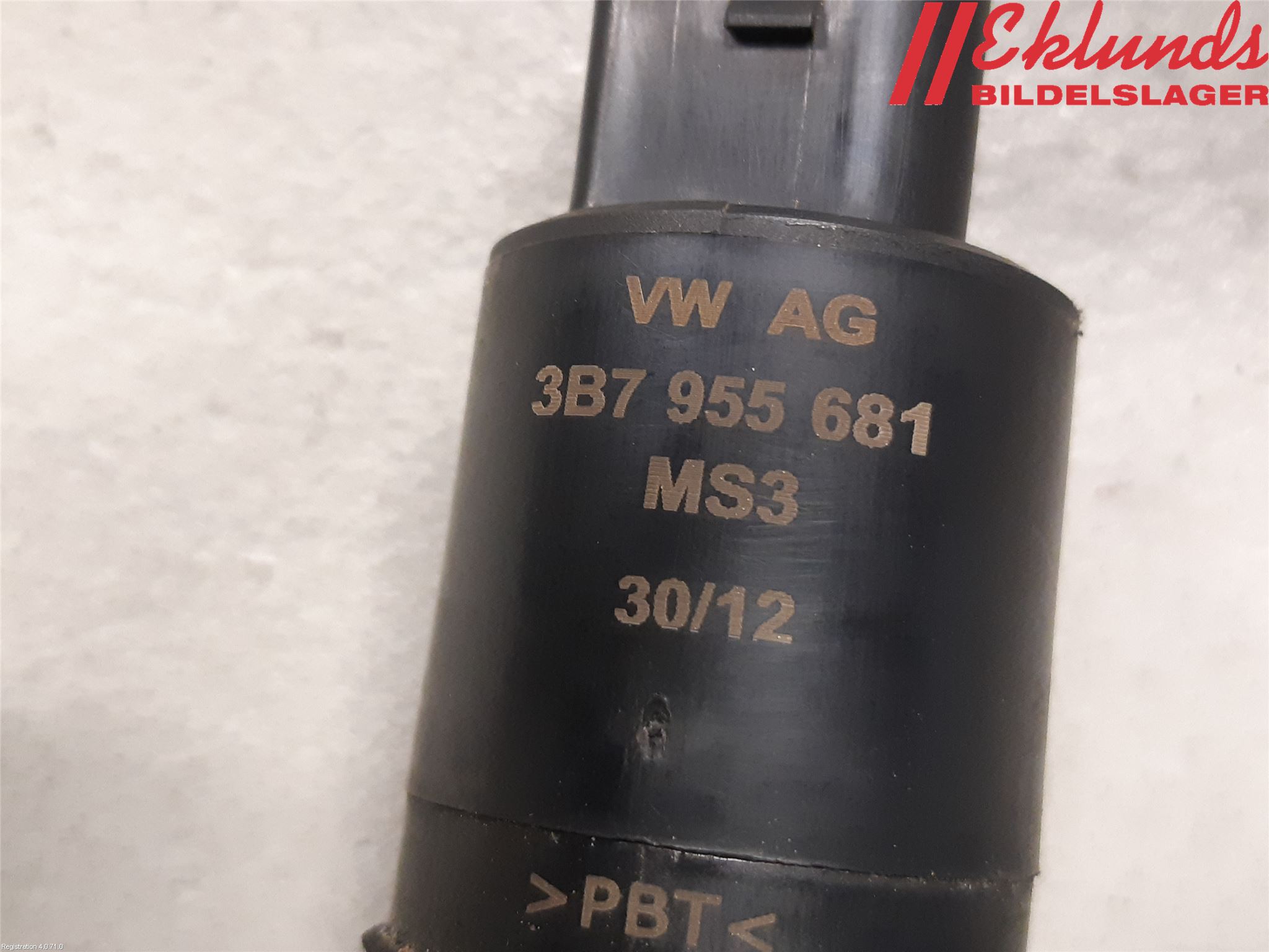 Audi A6/S6 4G 11-18 Spolarpump Högtryck