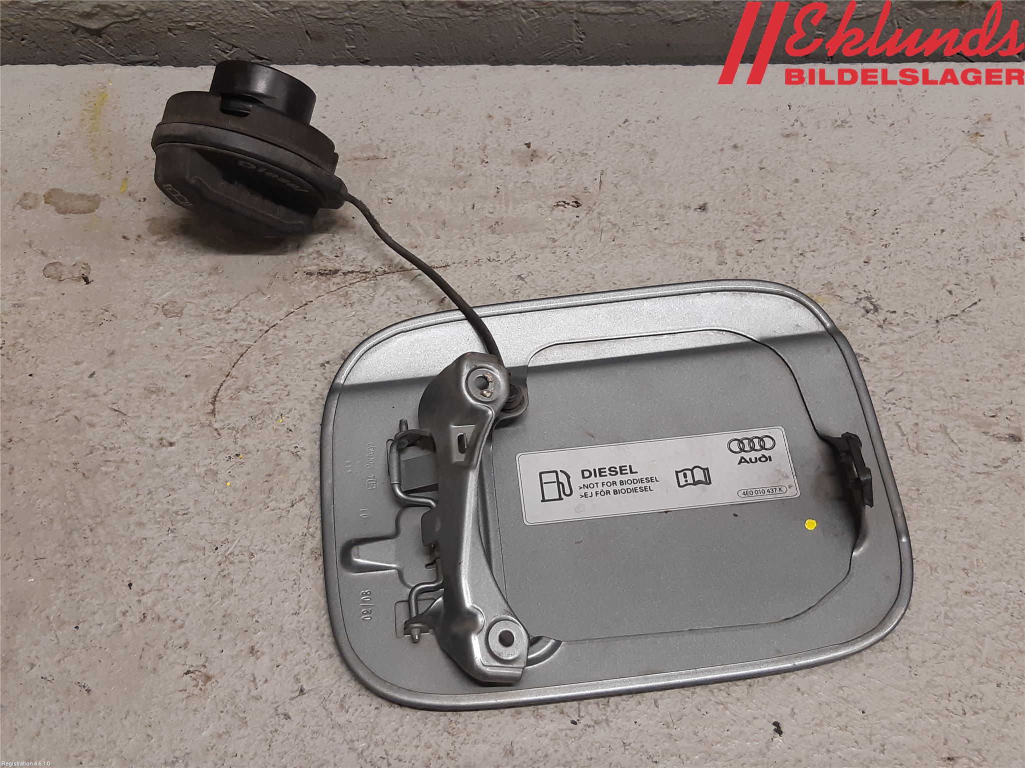 Audi A4/S4 05-07 Tanklucka