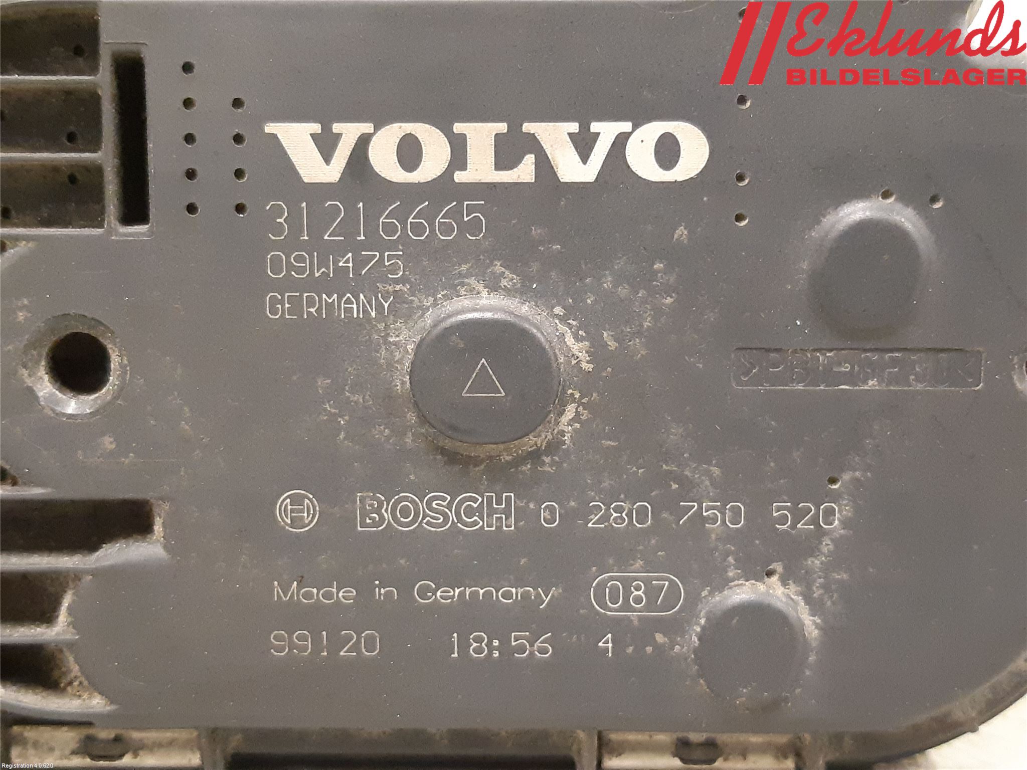 Volvo XC60 09-13 Injspjällhus