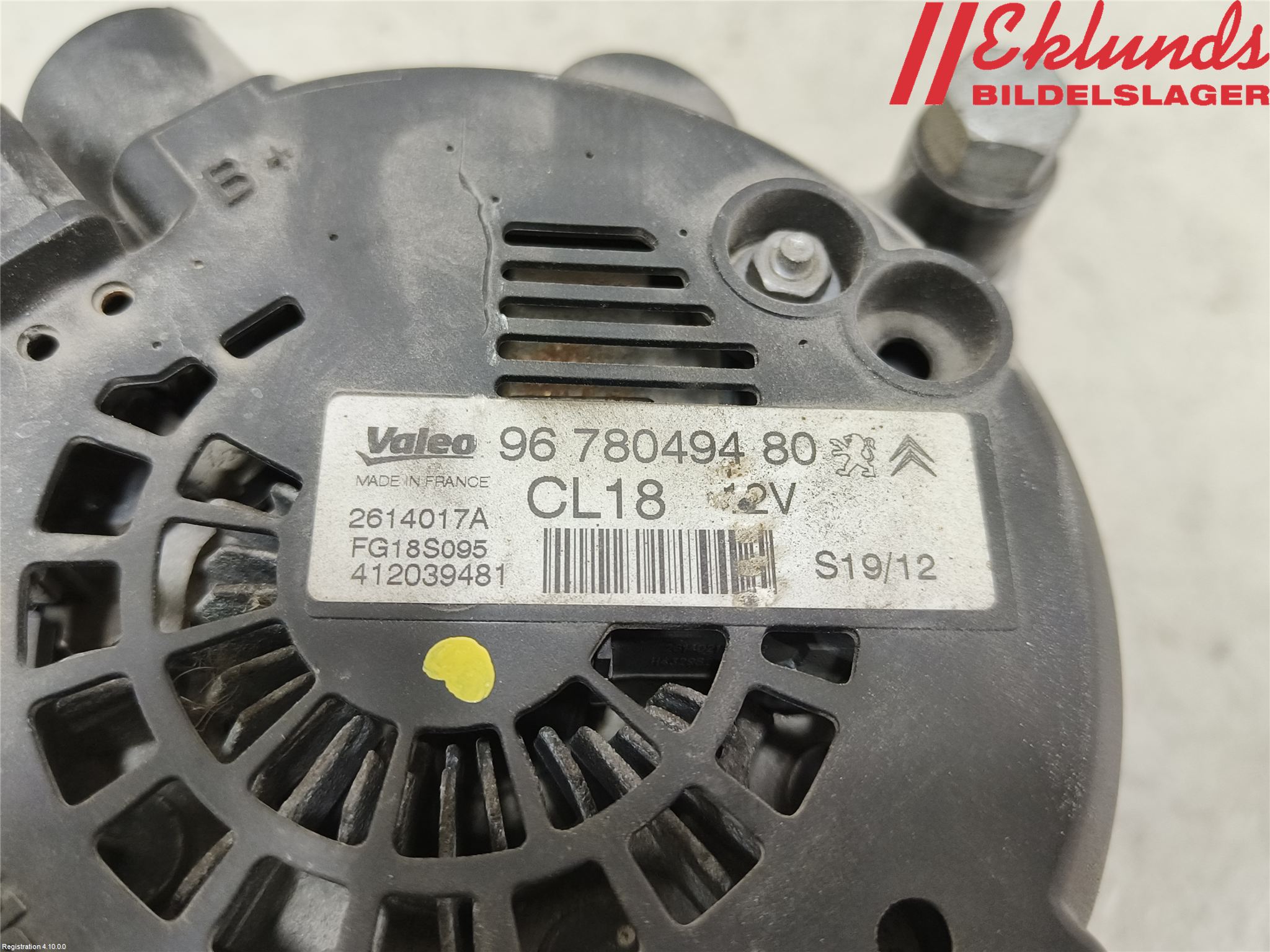 Peugeot 508 11-18 Generator