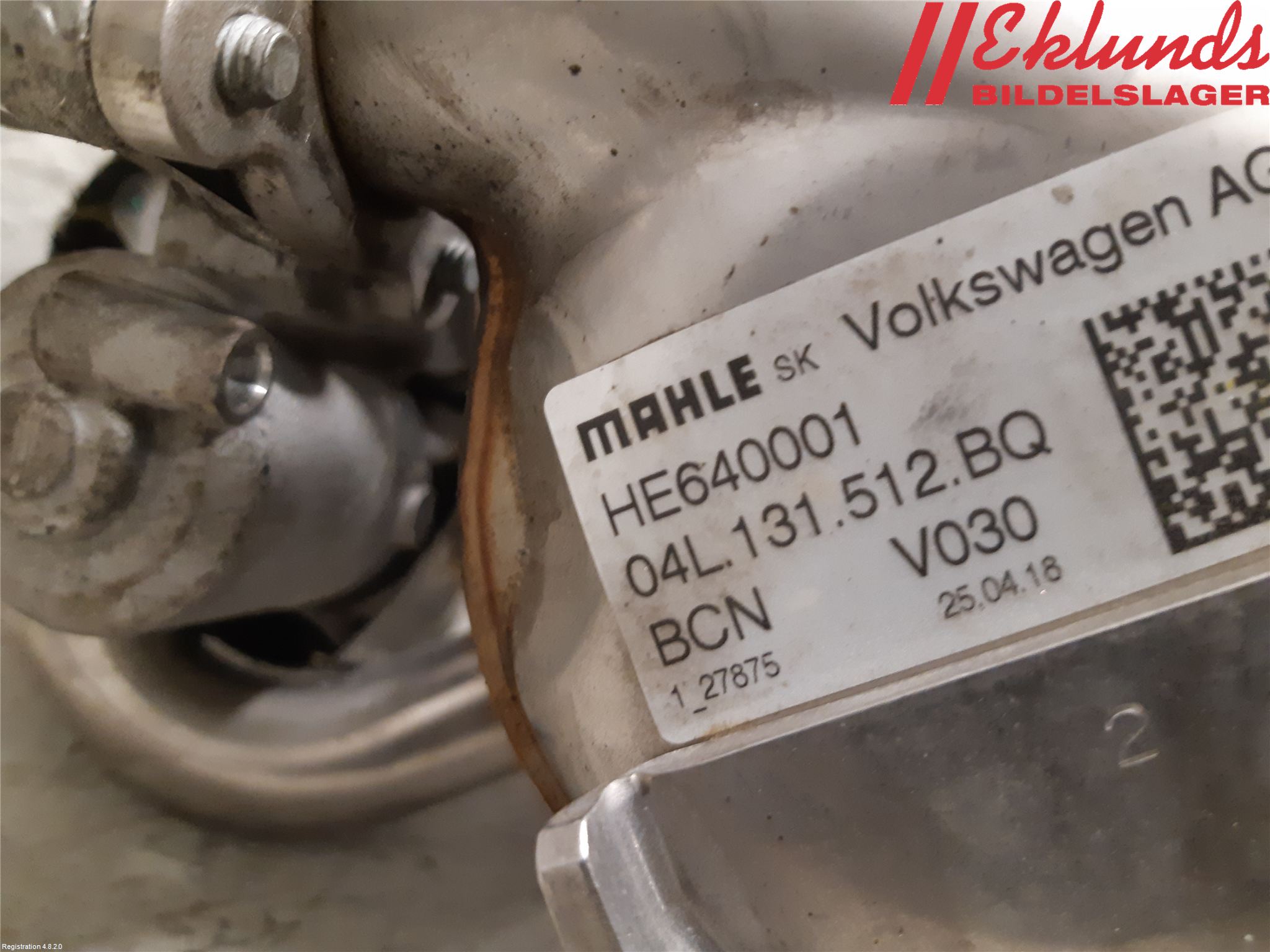 Volkswagen VW PASSAT 15-19 Egr Ventil