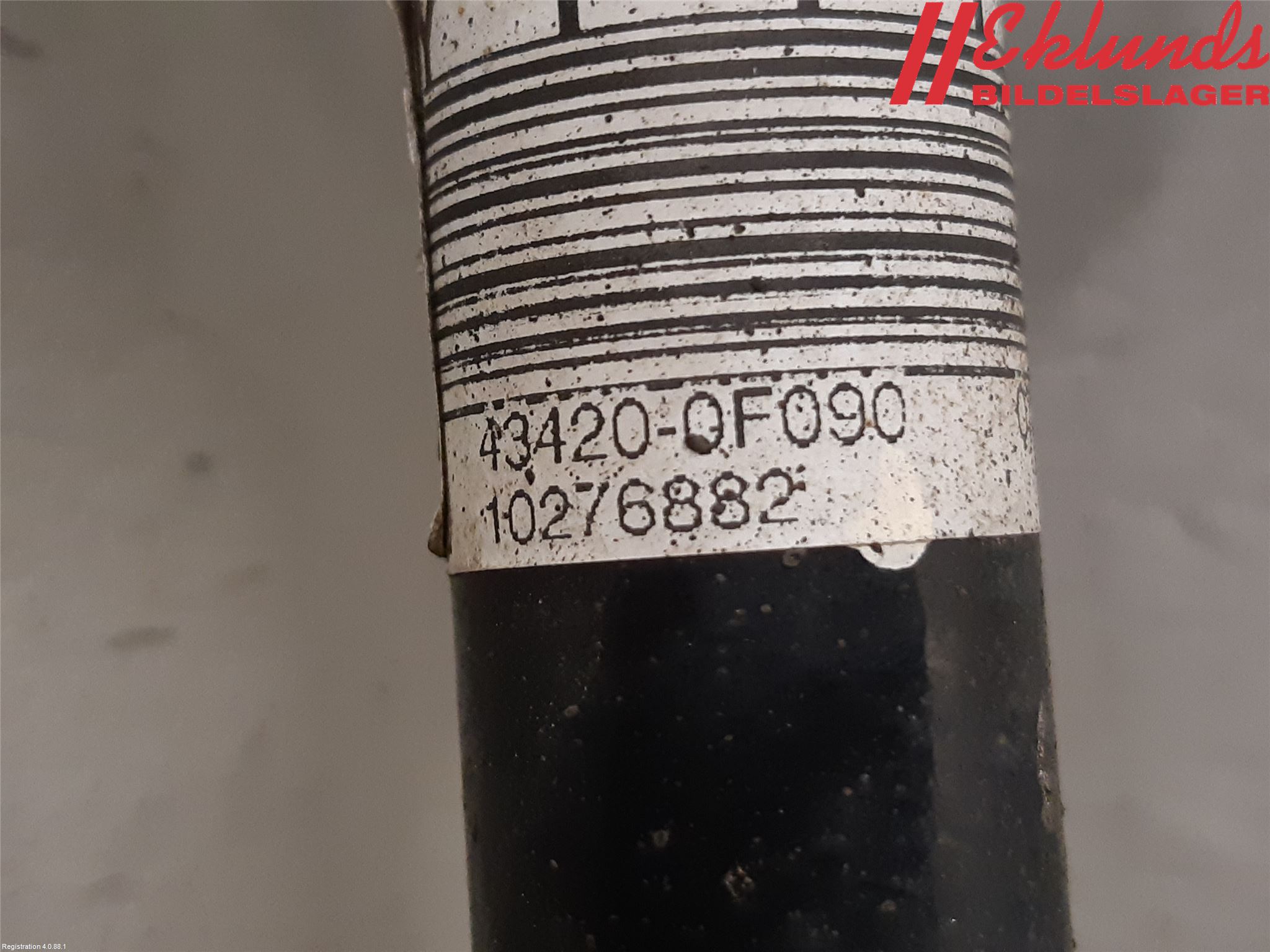 Toyota VERSO 09-18 Drivaxel Fram Vänster
