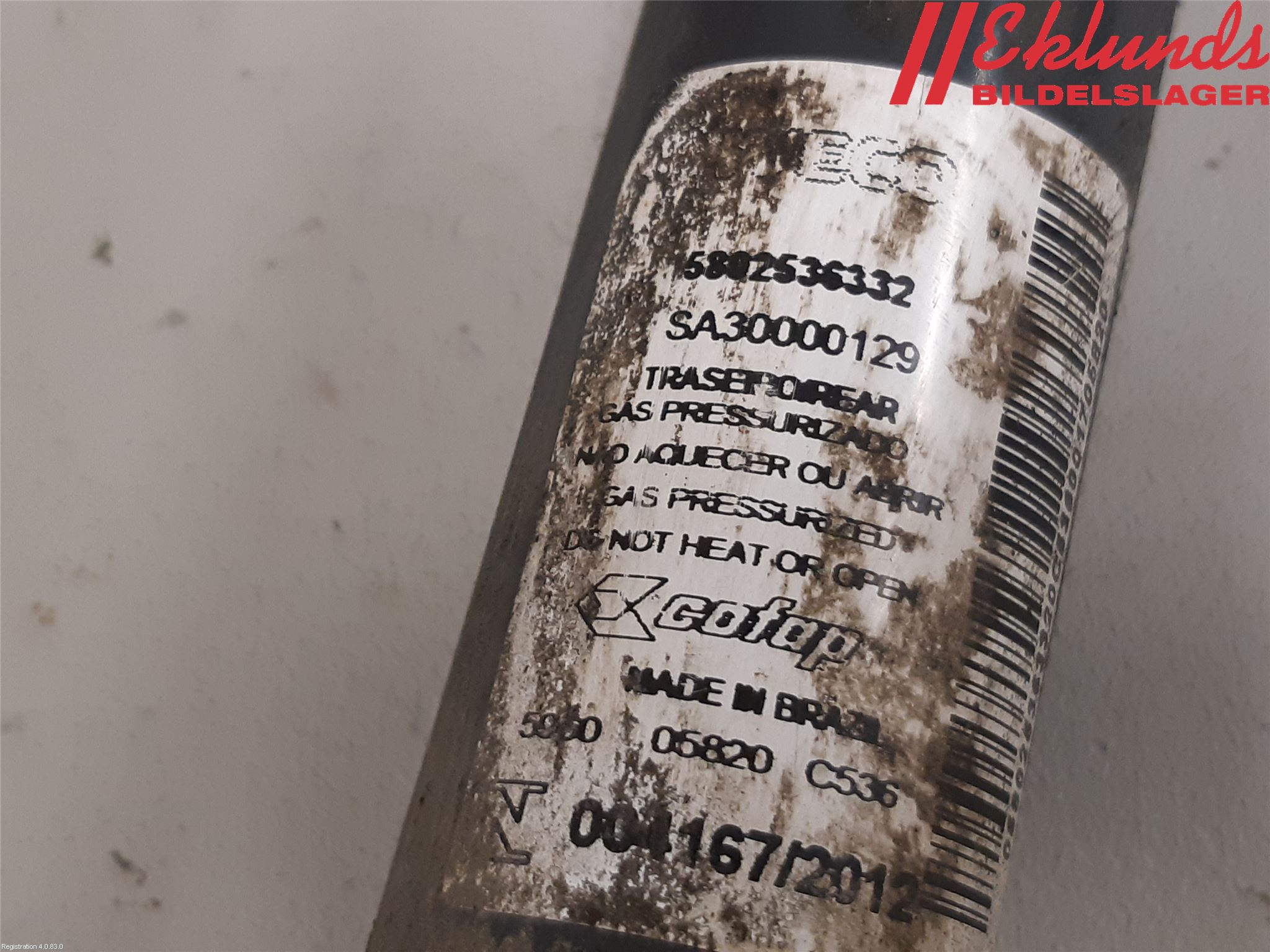 Iveco DAILY 14->> Stötdämpare Bak