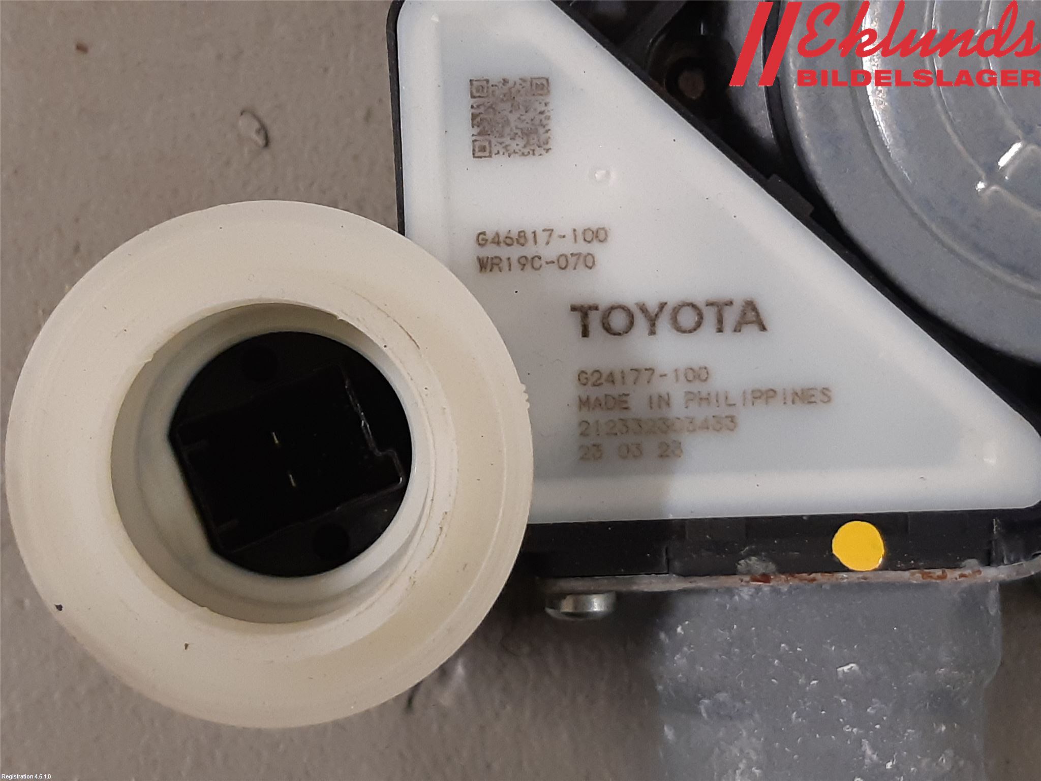 Toyota COROLLA 19- Fönsterhiss El Kompl