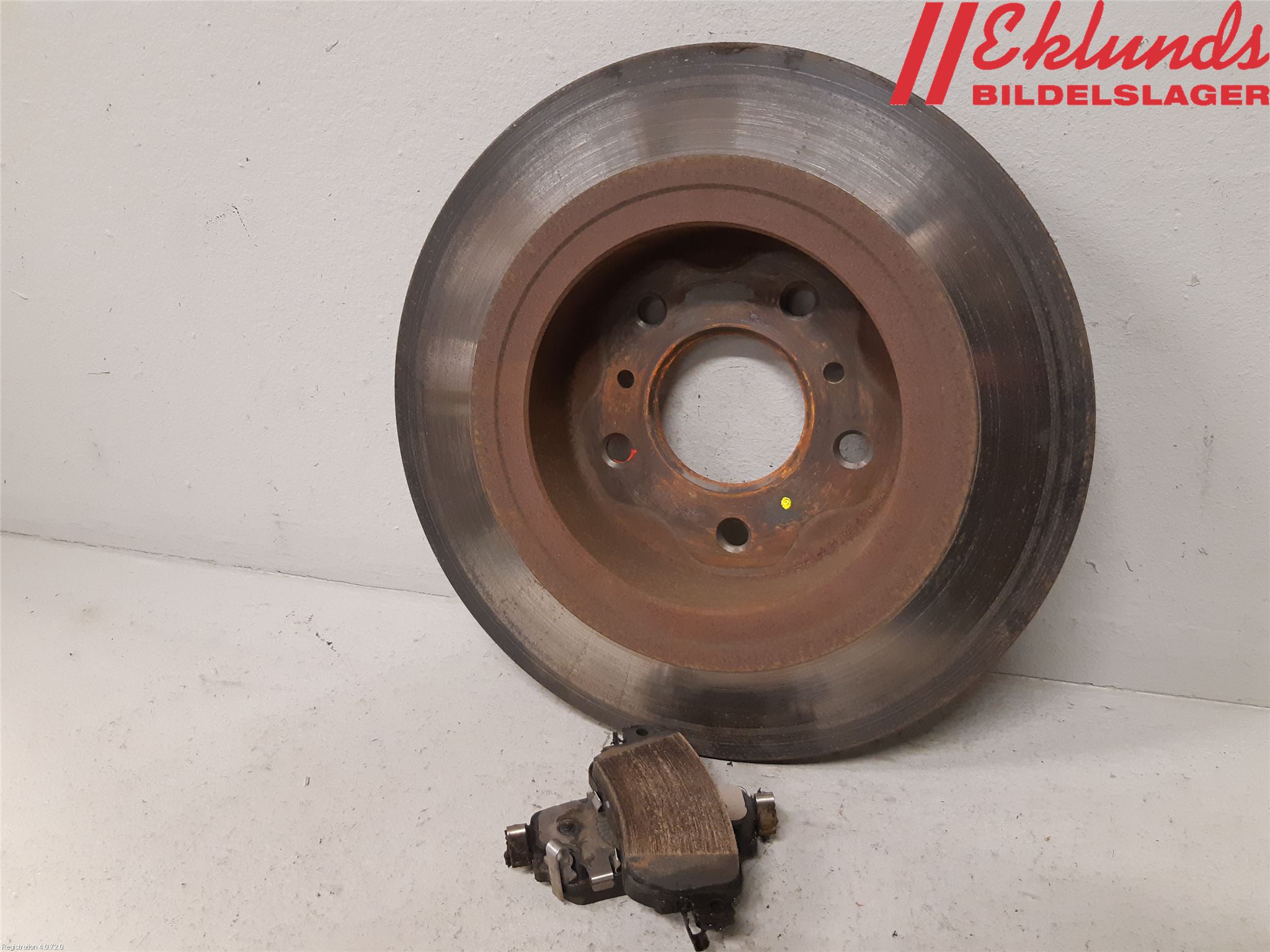 Nissan QASHQAI 14-17 Bromsskiva Bak