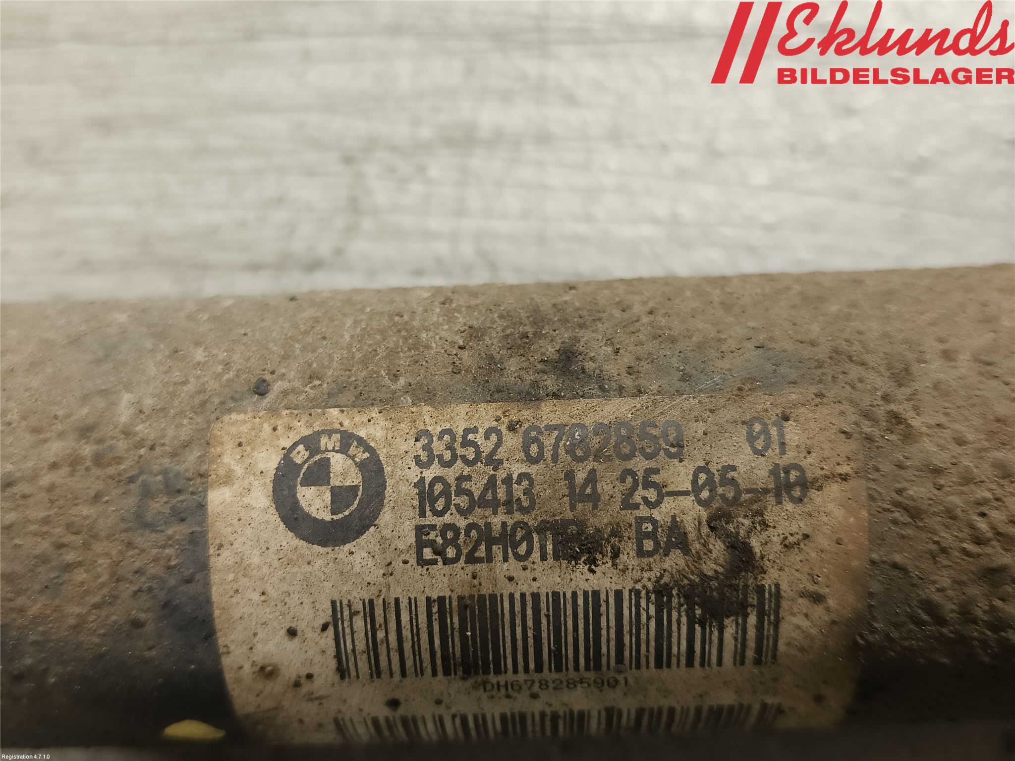 BMW 1 E87/81 5D/3D 03-11 Stötdämpare Bak