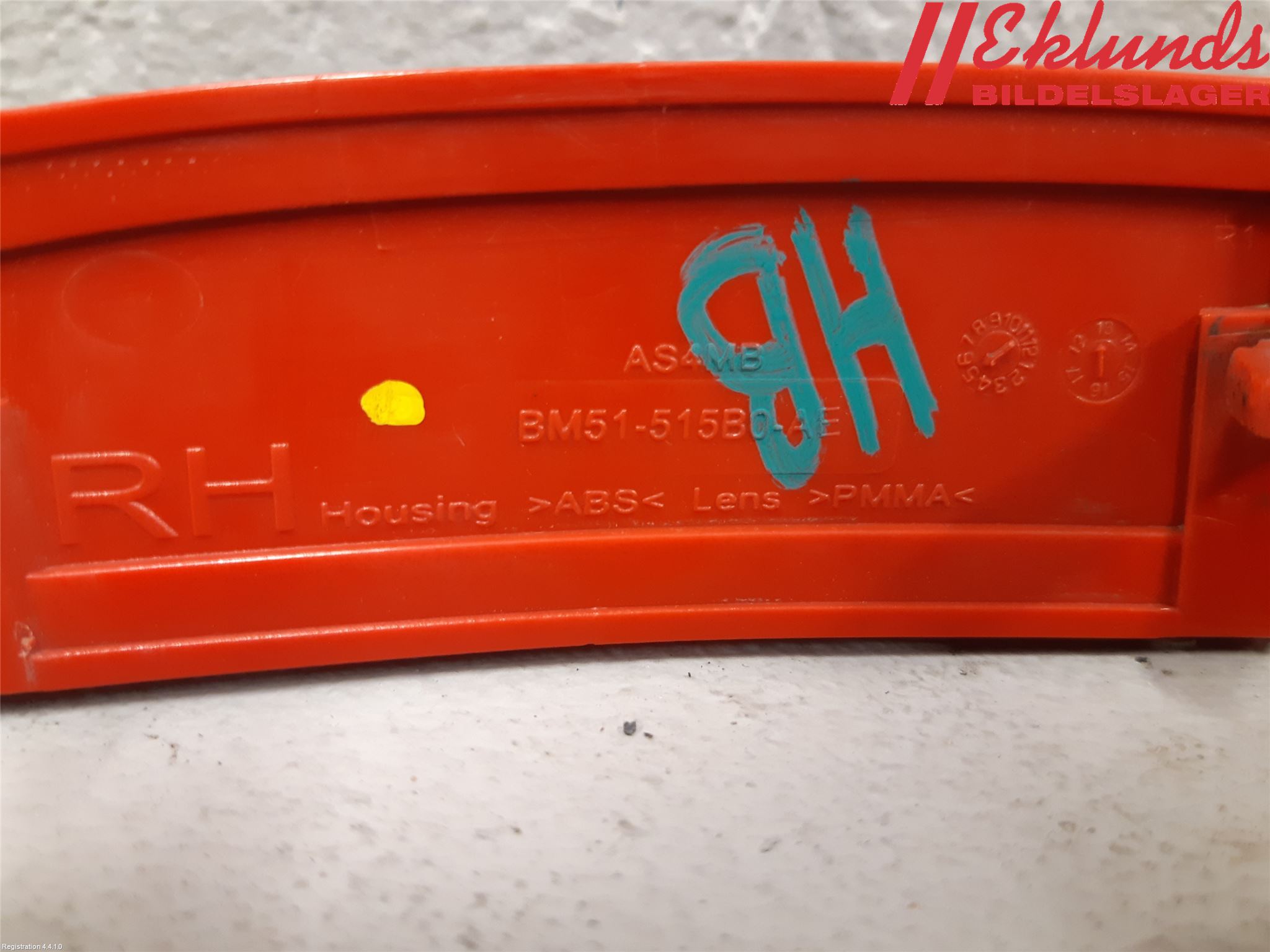 Ford FOCUS 11-14 Dimljus/Reflex Bak