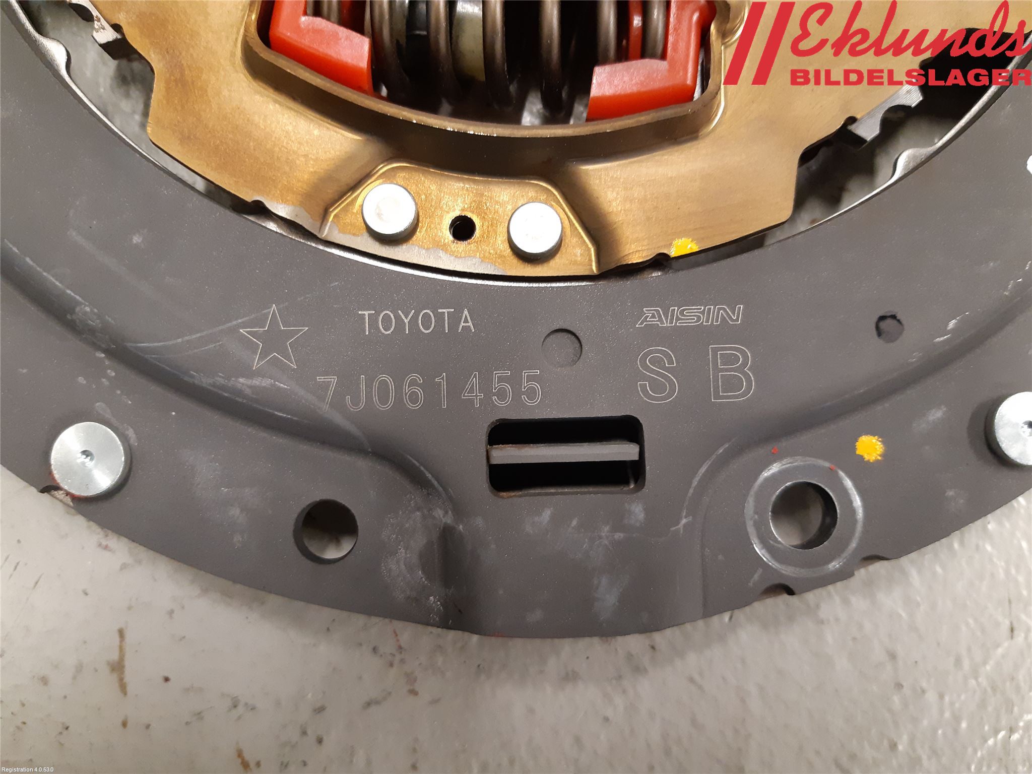 Toyota AURIS 13-19 Koppling Tryckplatta