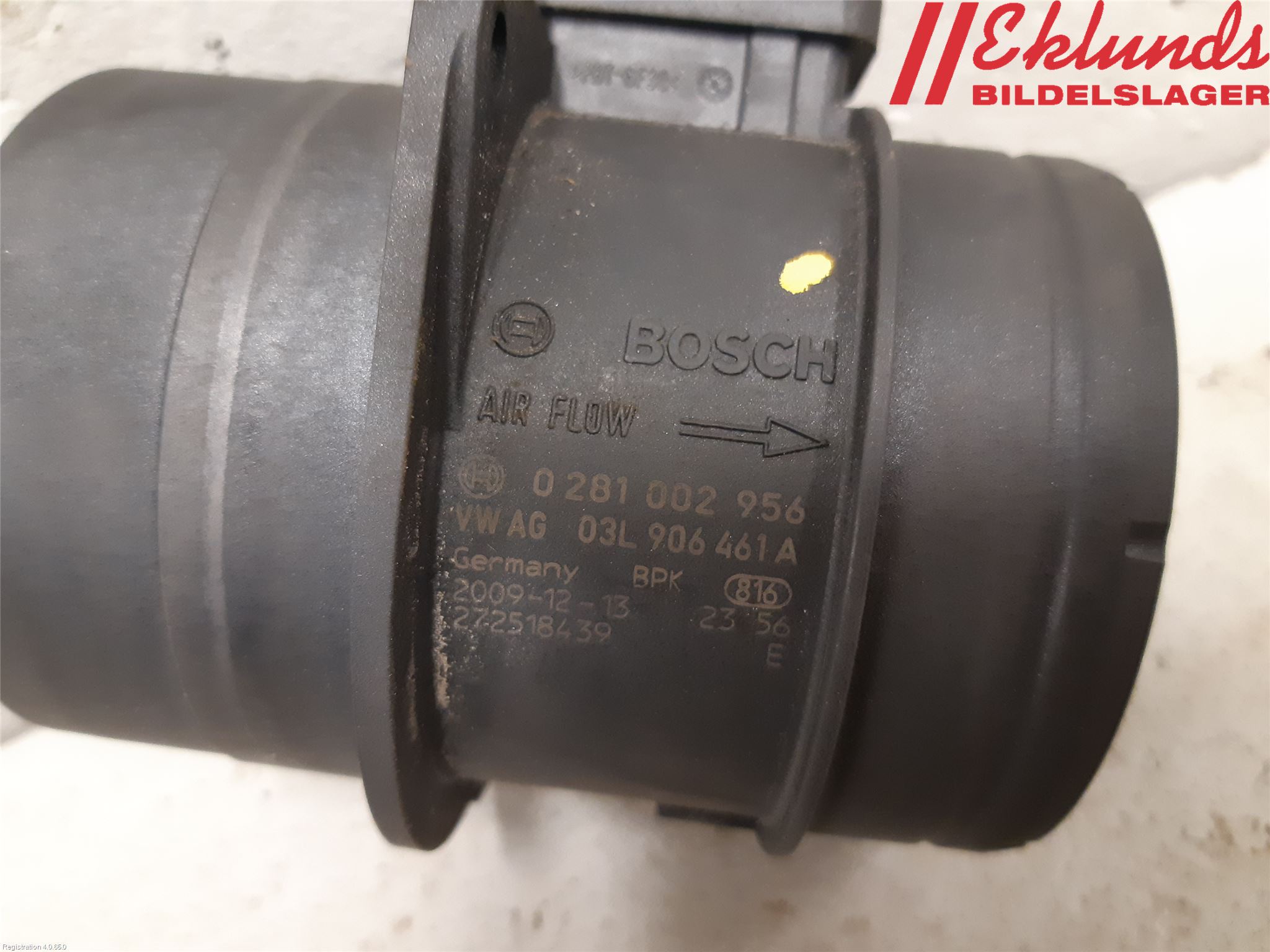 Audi A3/S3 05-13 Injluftmassamätare