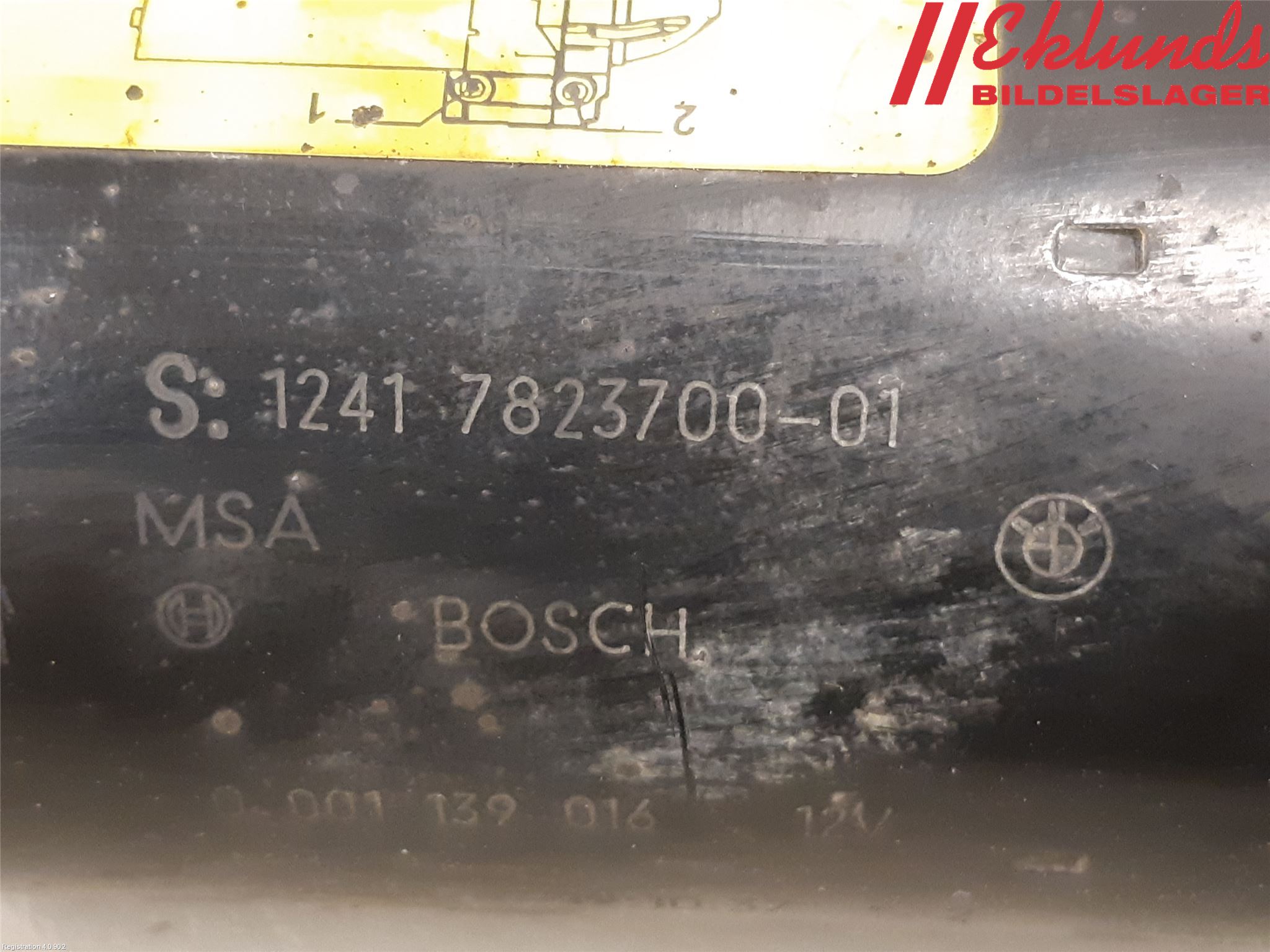 BMW 1 E87/81 5D/3D 03-11 Startmotor Diesel