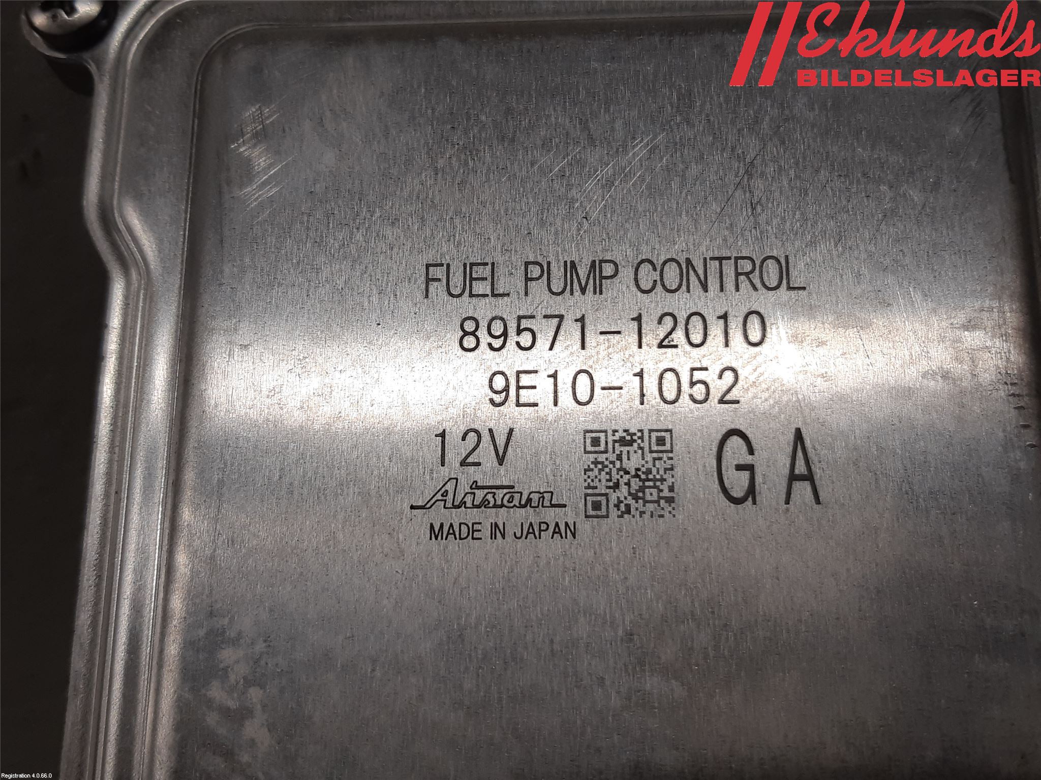 Toyota RAV4 19- Styrenhet Bränslepump