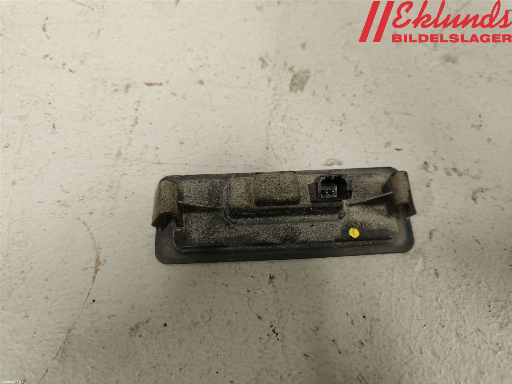 Volvo V40 12-19 Skylt Belysning