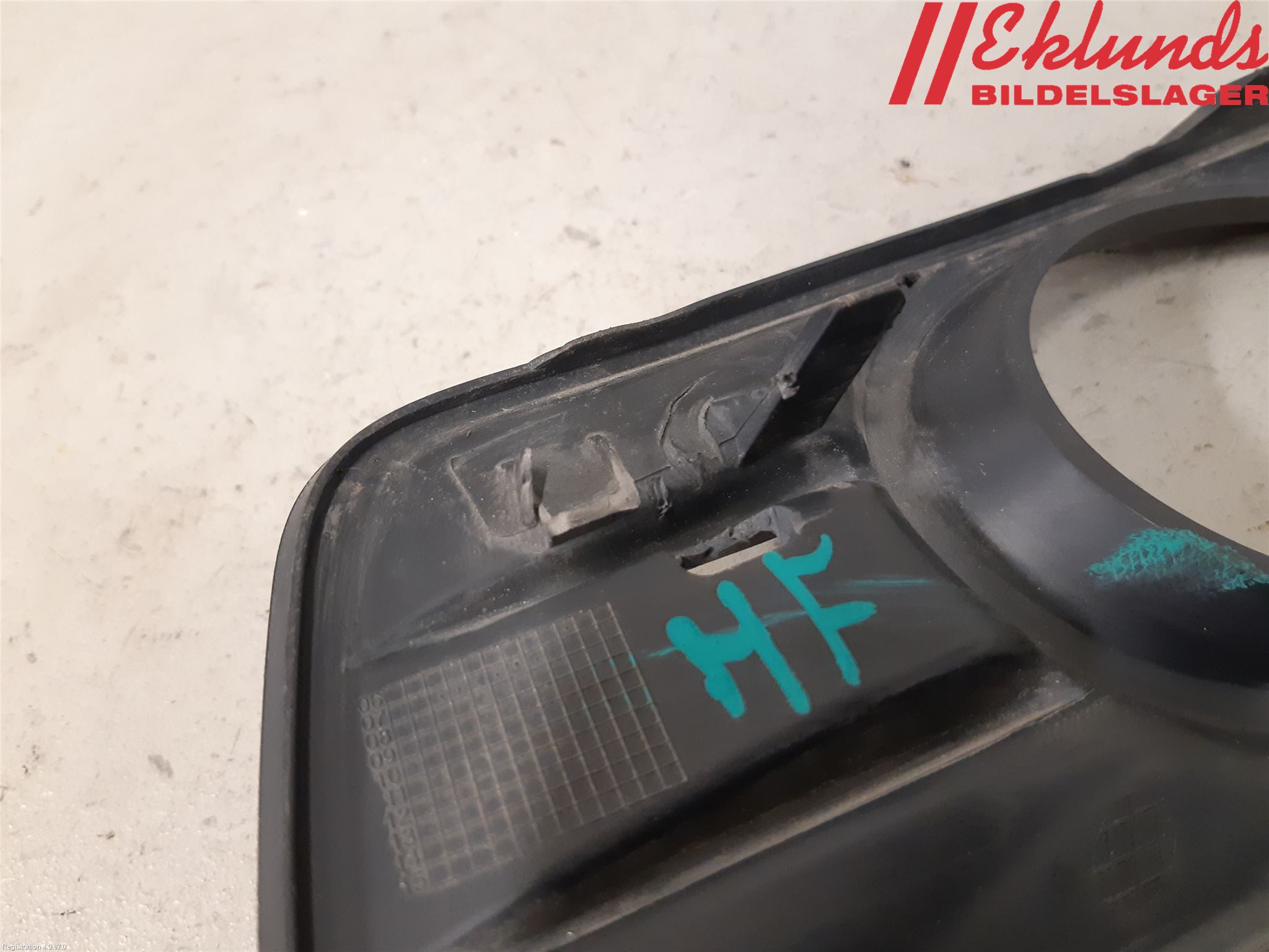 Volvo V50 08-12 Dimljussarg Fram