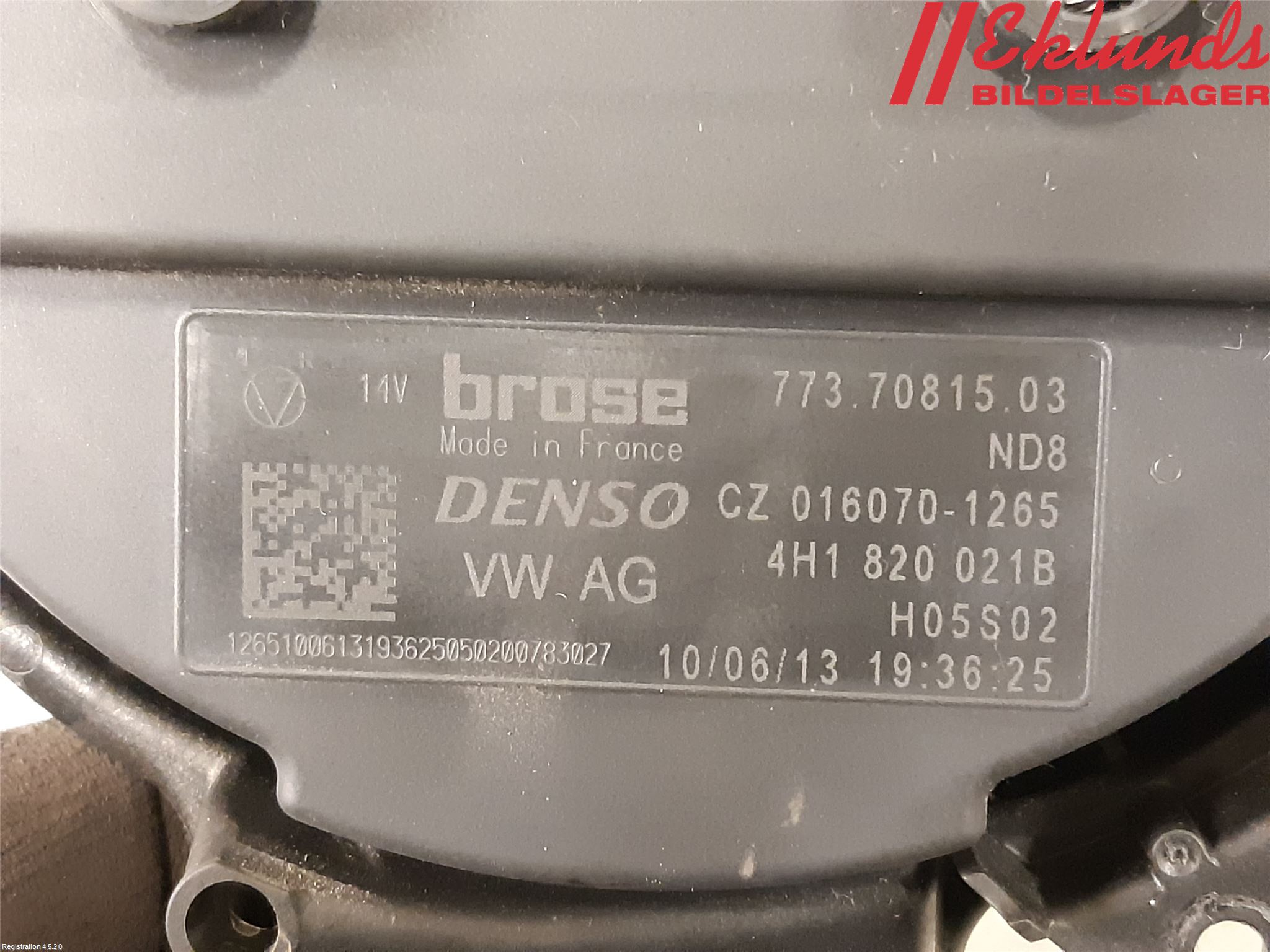 Audi A6/S6 4G 11-18 Ac Värmefläkt