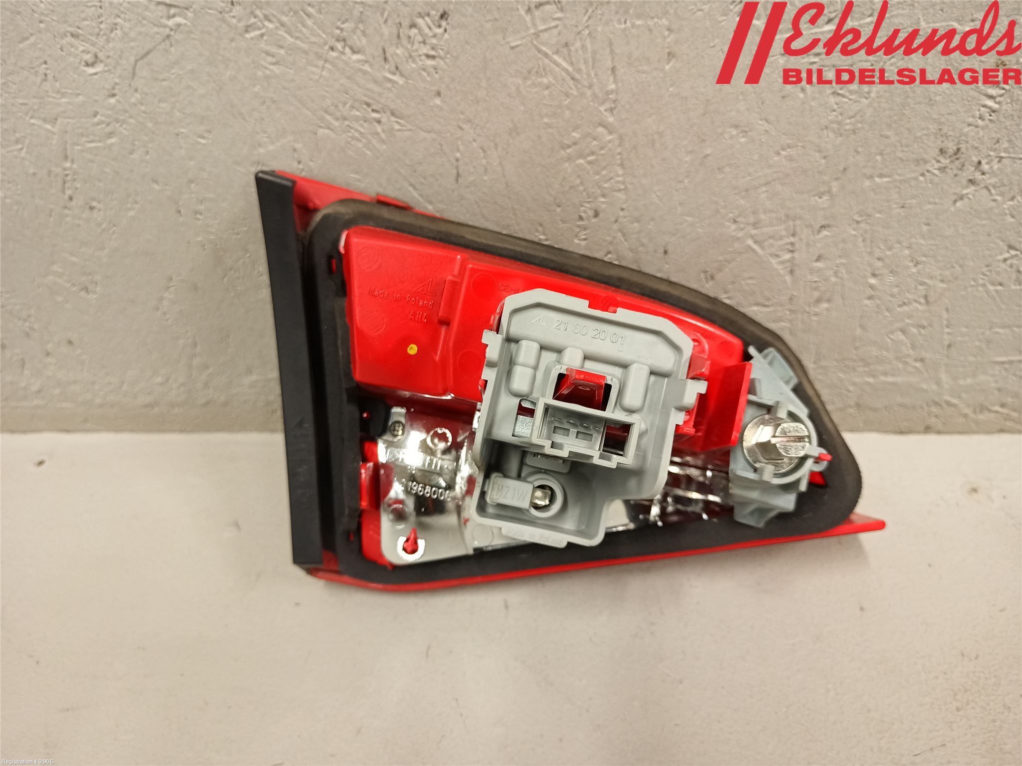 Audi A4/S4 08-11 Bakljus Lucka Hö