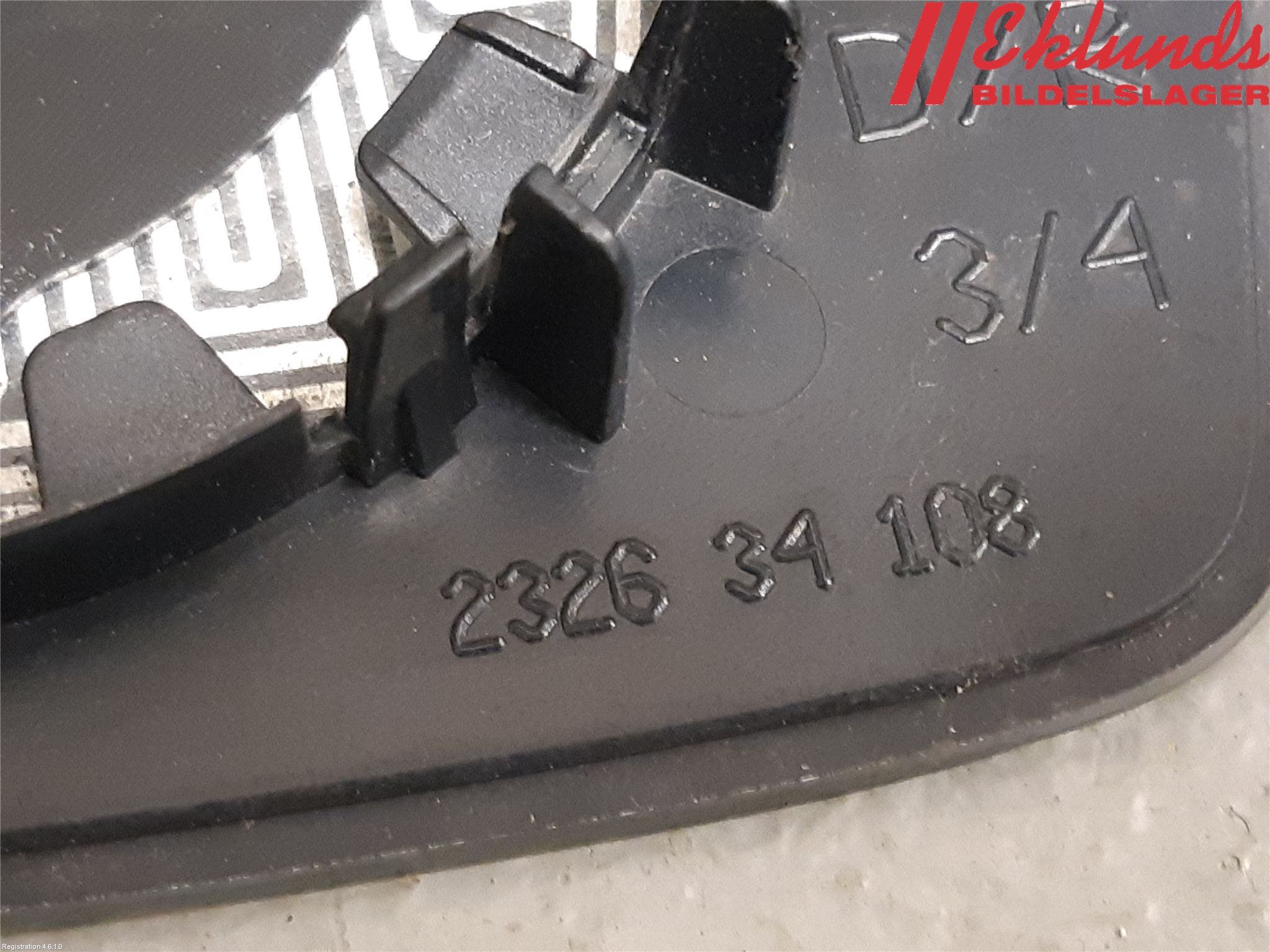 Volkswagen VW PASSAT 15-19 Spegelglas Hö