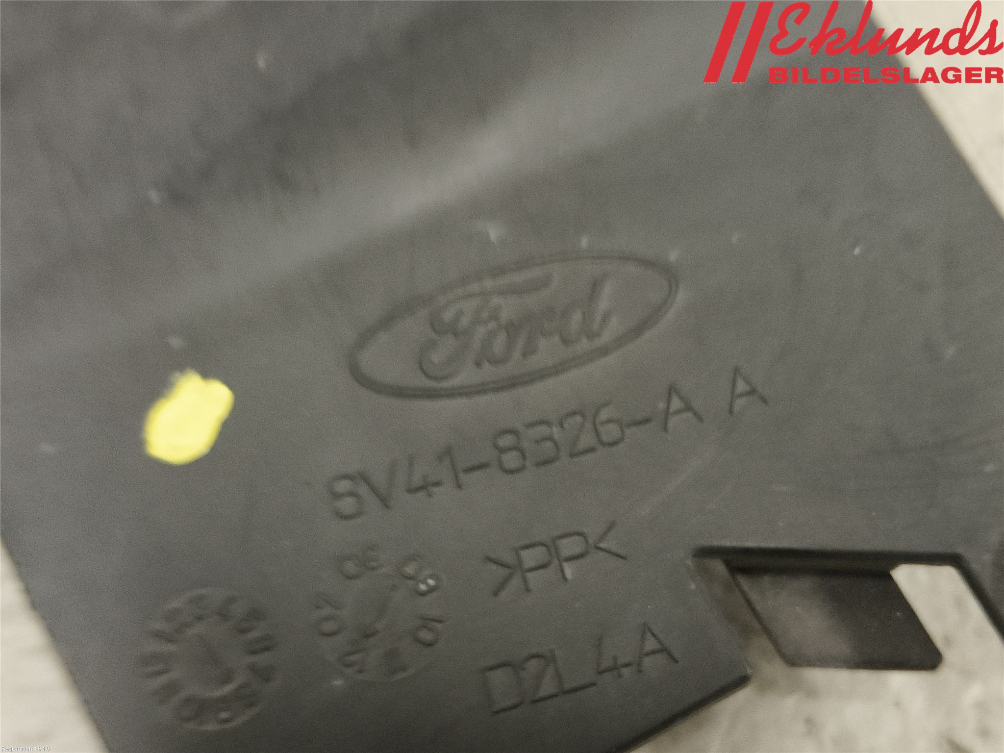 Ford KUGA 08-12 Deflektor Plåt-Plast Kylning