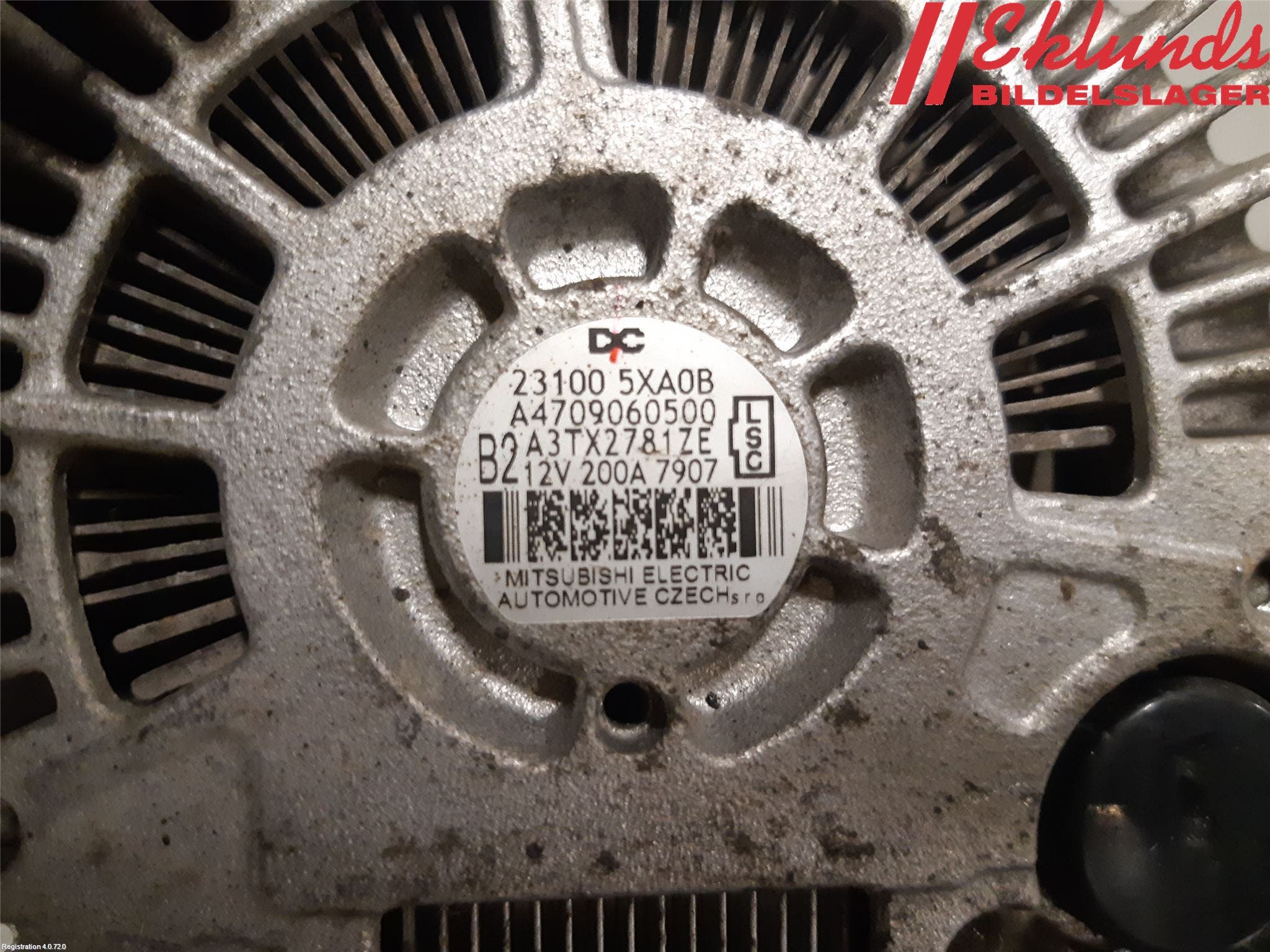 Mercedes-Benz MB X-KLASS (BR 470) 18-20 Generator