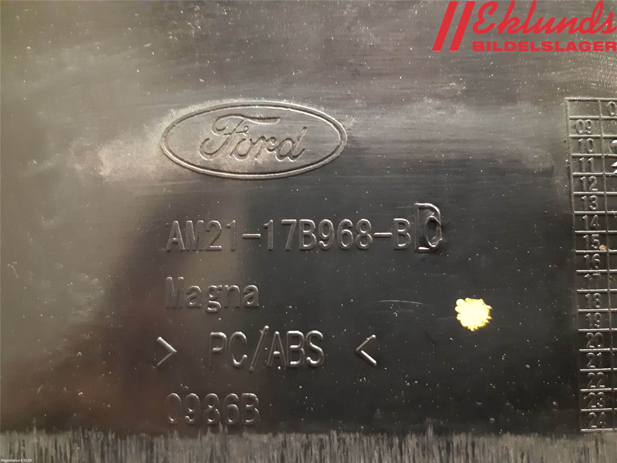 Ford S-MAX 06-15 Stöt Utfyllnad-List-Grill