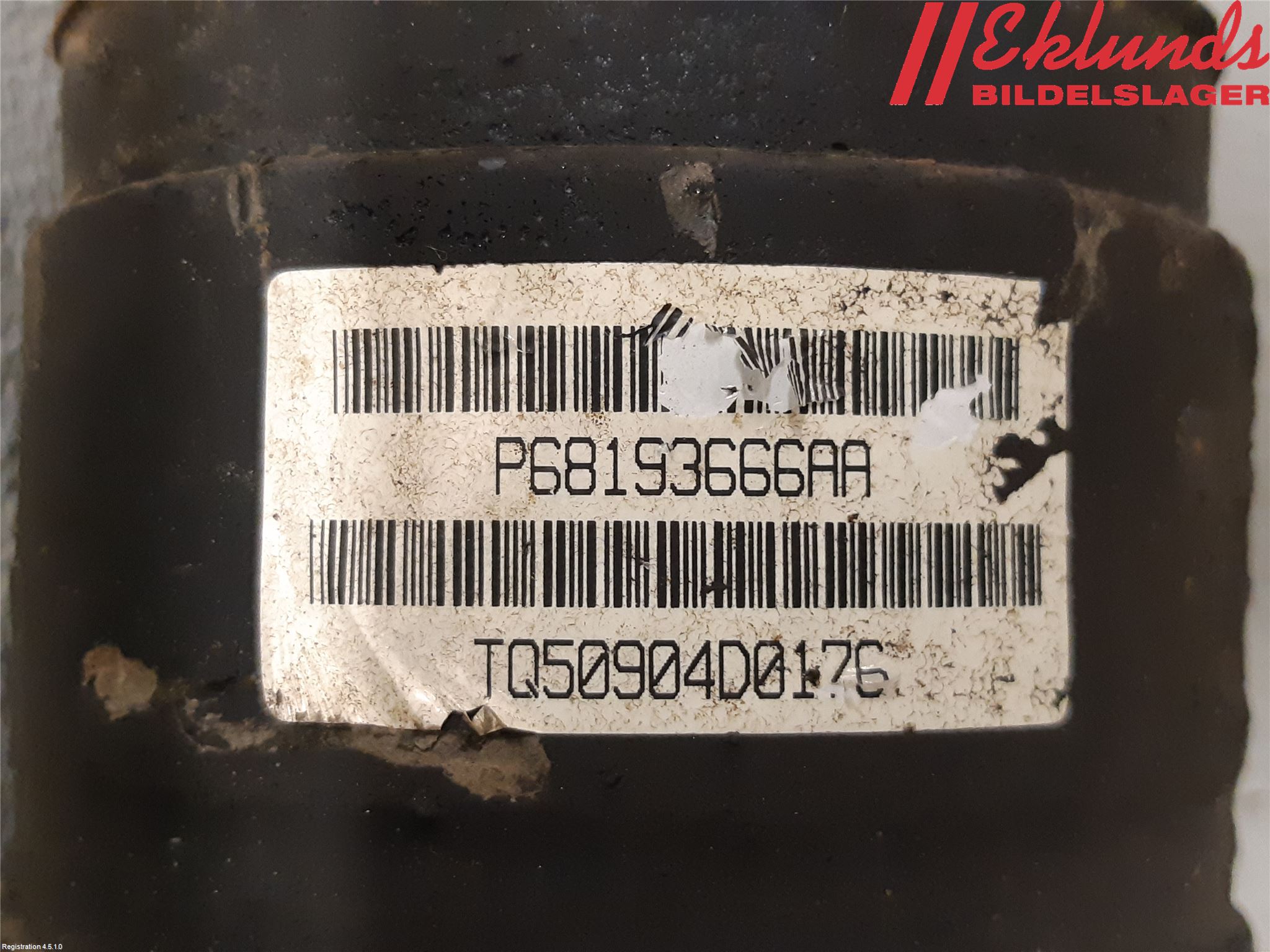 Dodge DURANGO Drivaxel Bak Vänster