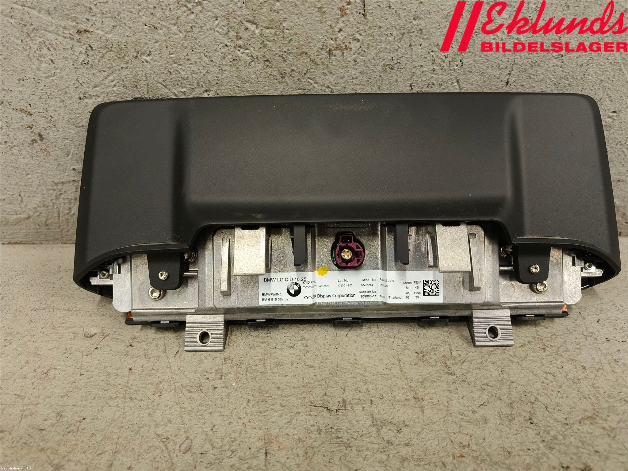 BMW X5 F15 13-18 Bildskärm