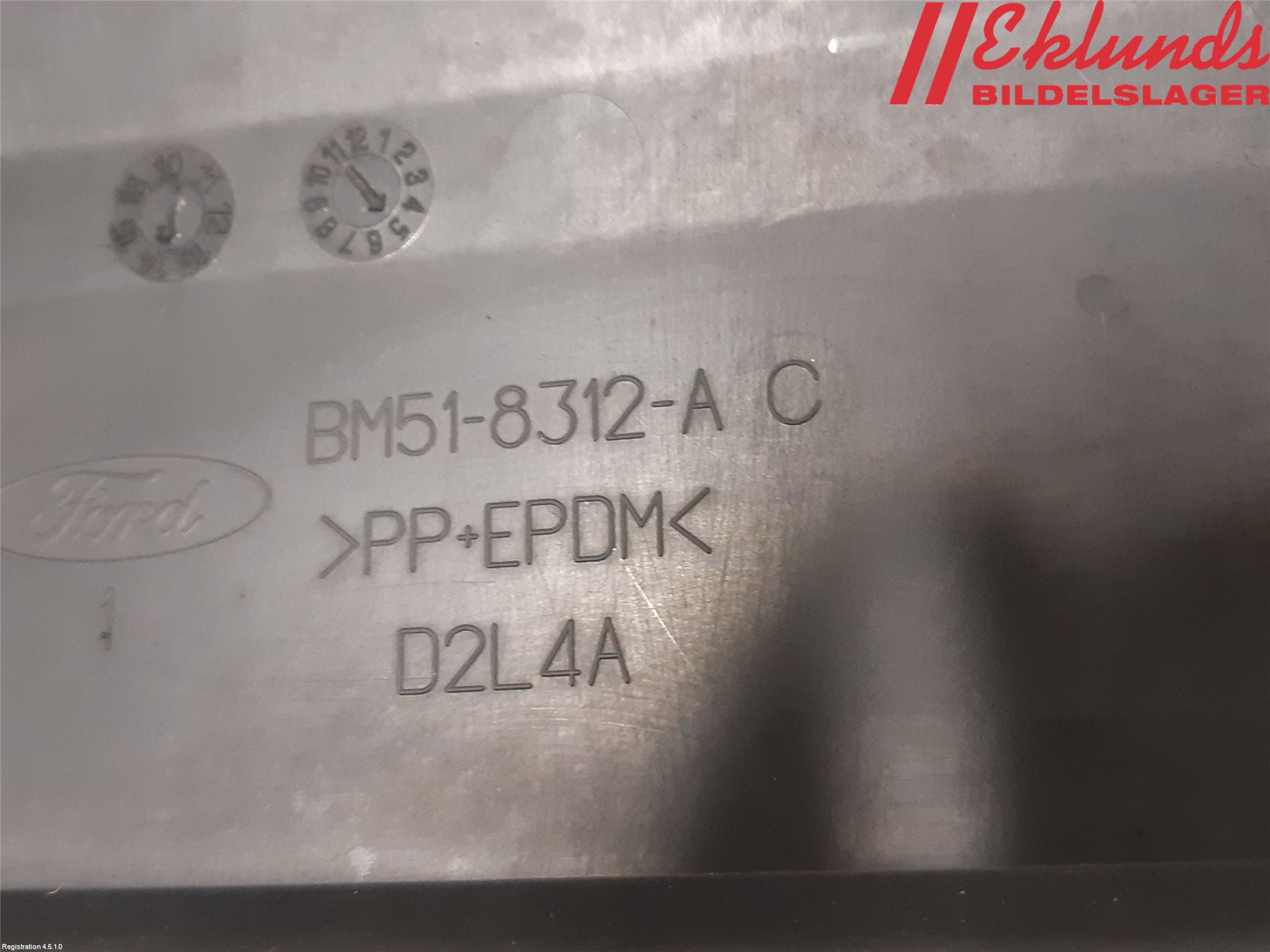 Ford FOCUS 11-14 Deflektor Plåt-Plast Kylning