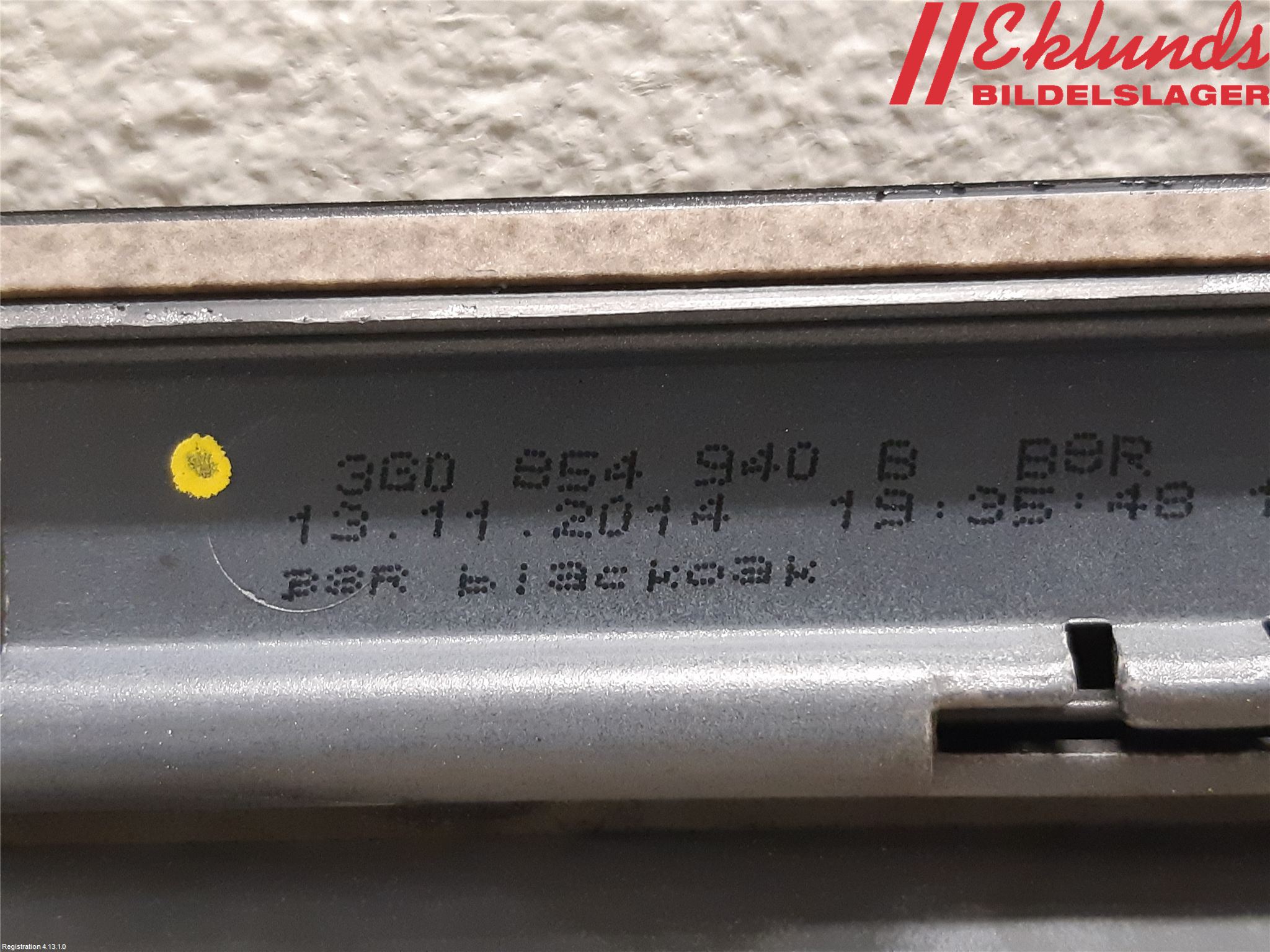 Volkswagen VW PASSAT 15-19 Dörr Dekorlist Fram Hö