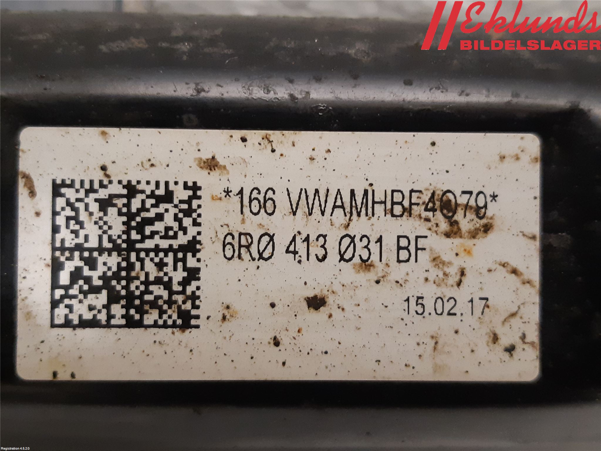 Skoda FABIA 15-21 Fjäderben Fram Vänster