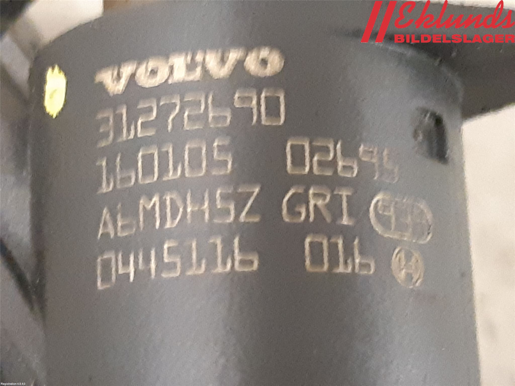 Volvo V70 14-16 Injspridare