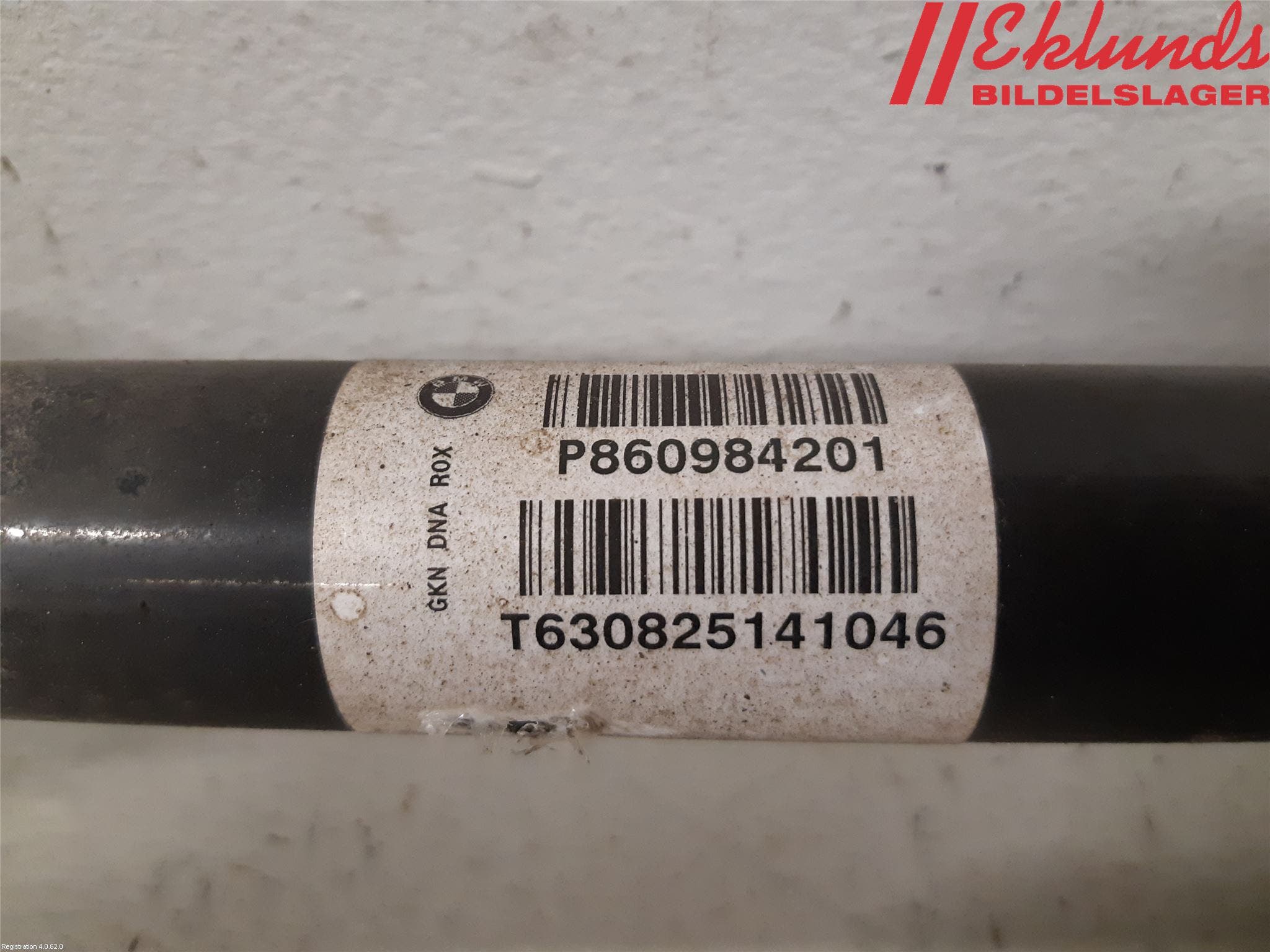 BMW X6 F16 14-19 Drivaxel Bak Höger