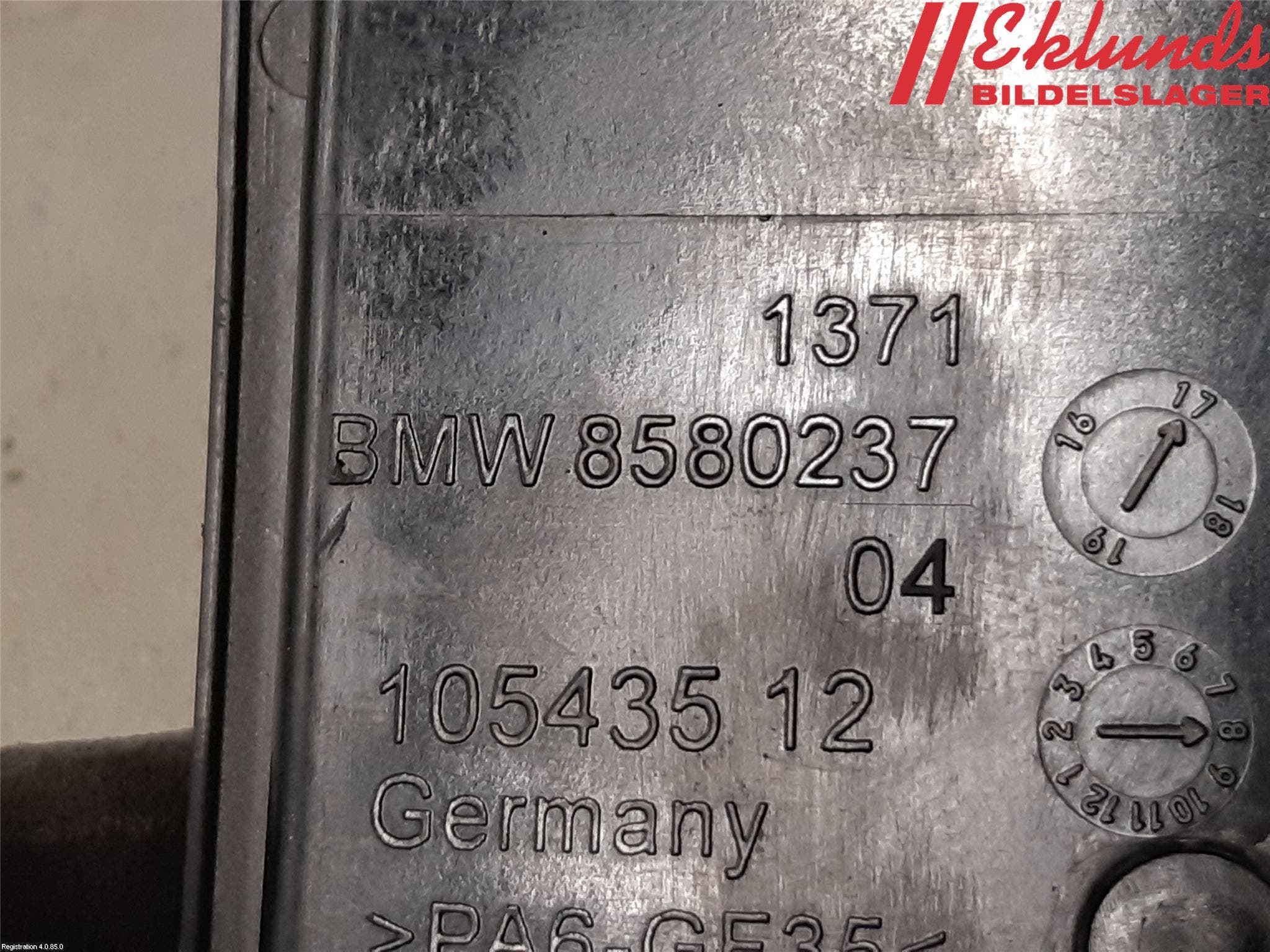 BMW X1 F48 15-22 Resonatorrör