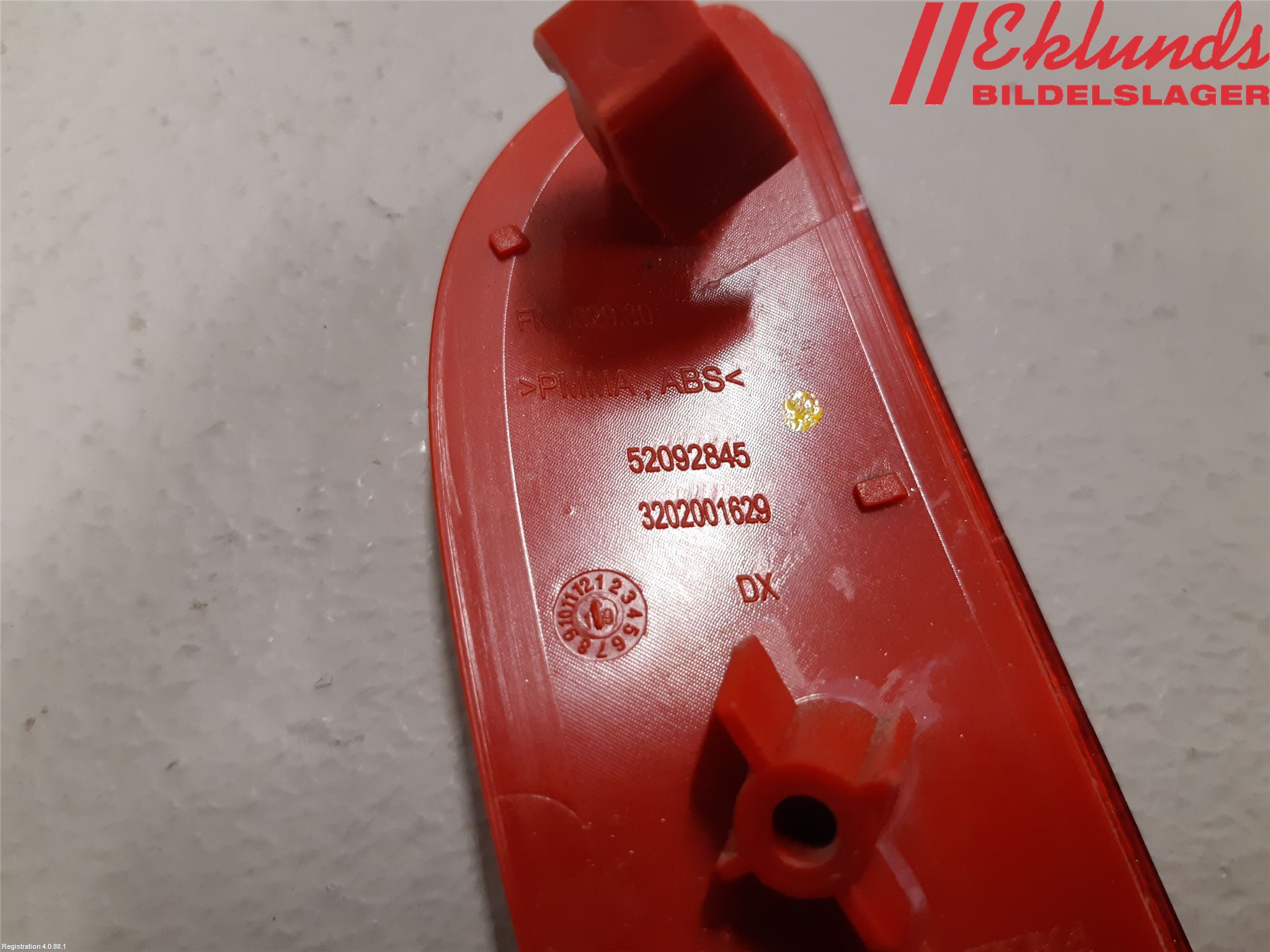 Fiat 500X 15- Dimljus/Reflex Bak