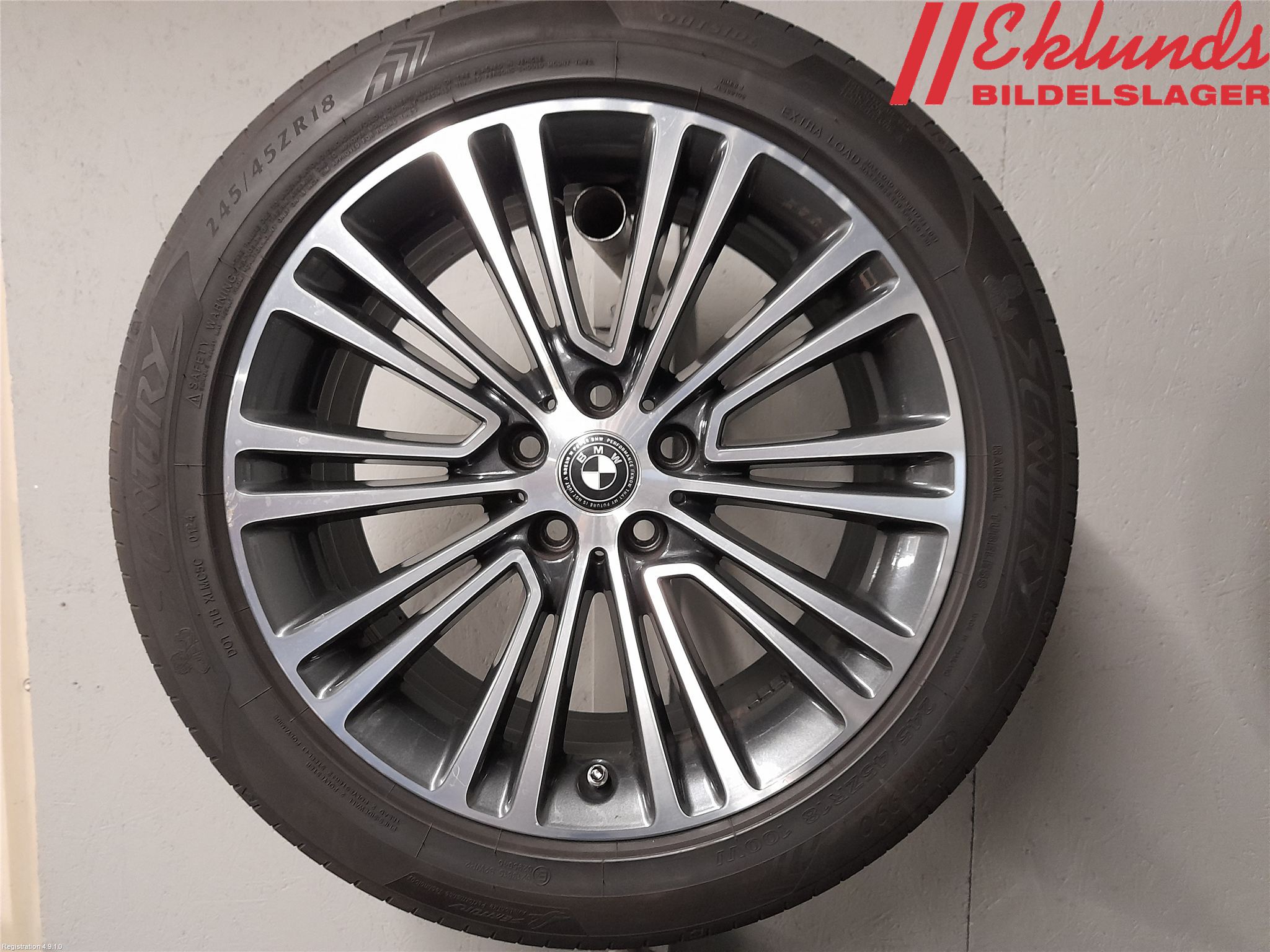 BMW 5 G30/G31/F90 17-23 Sommardäck Alumfälg 4St