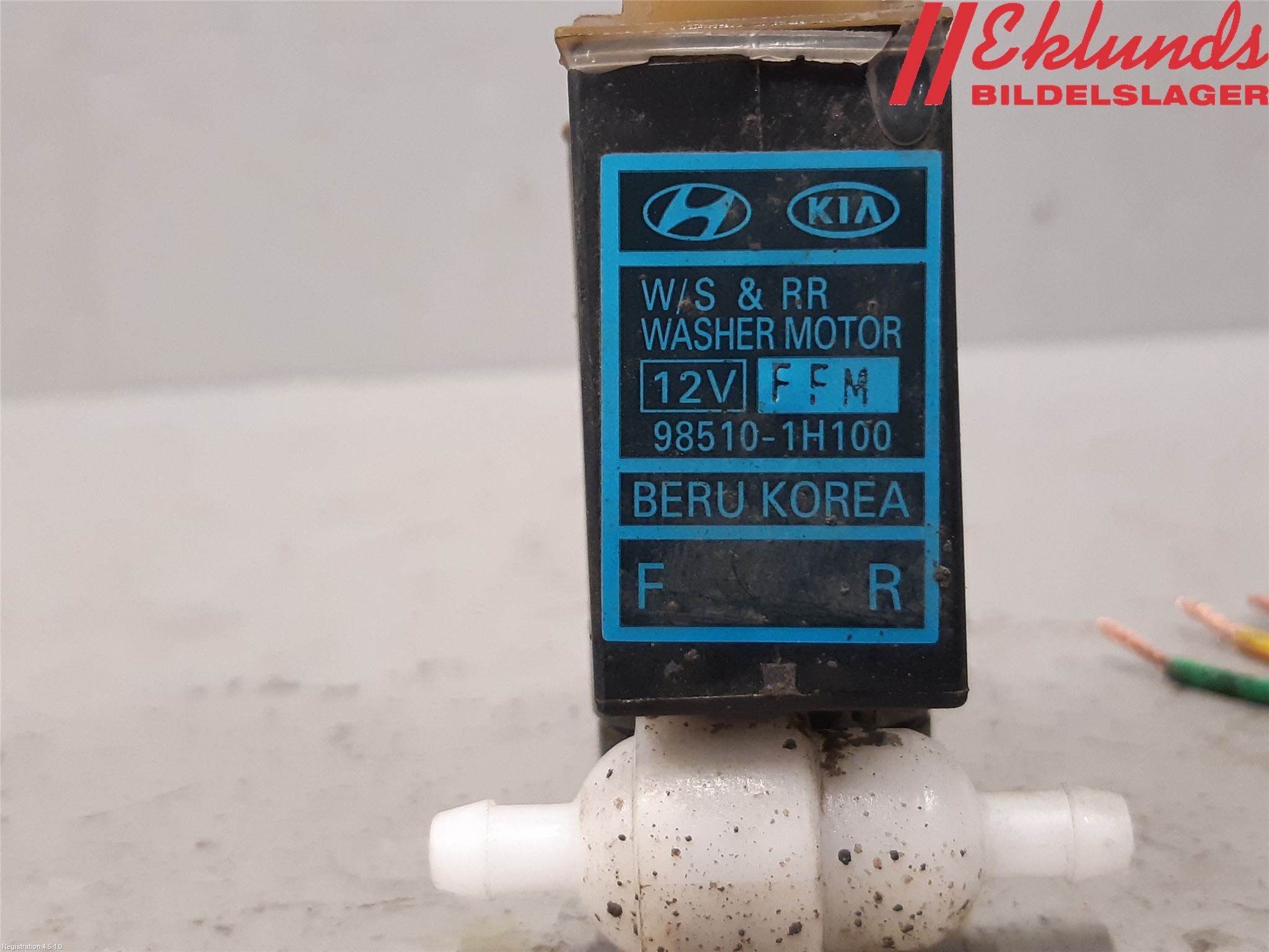 Kia CEED 06-12 Spolarpump Vindruta