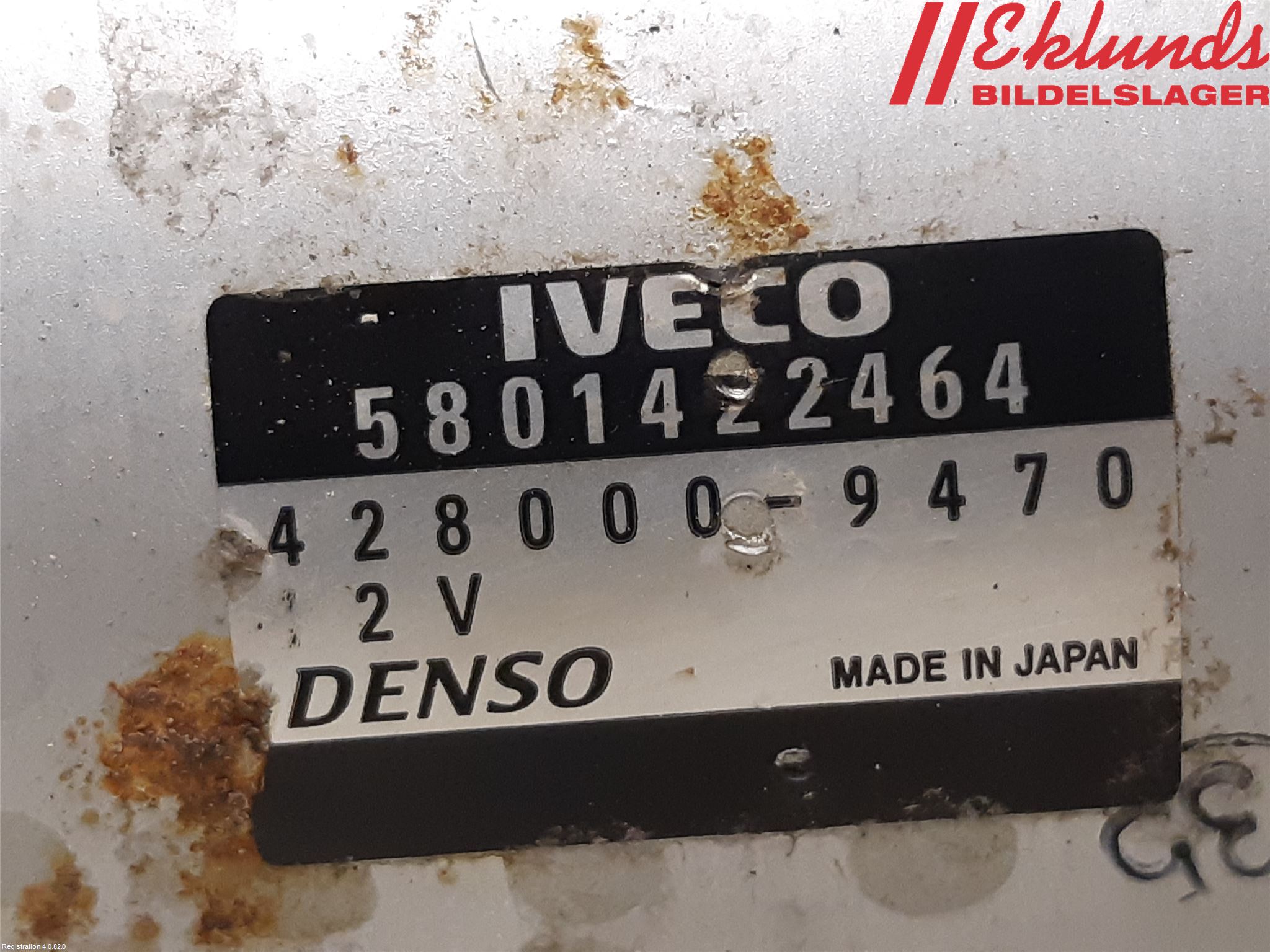 Iveco DAILY 14->> Startmotor Diesel