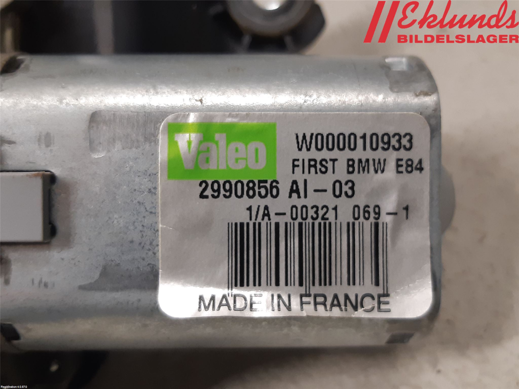 BMW X1 E84 10-15 Torkarmotor Baklucka