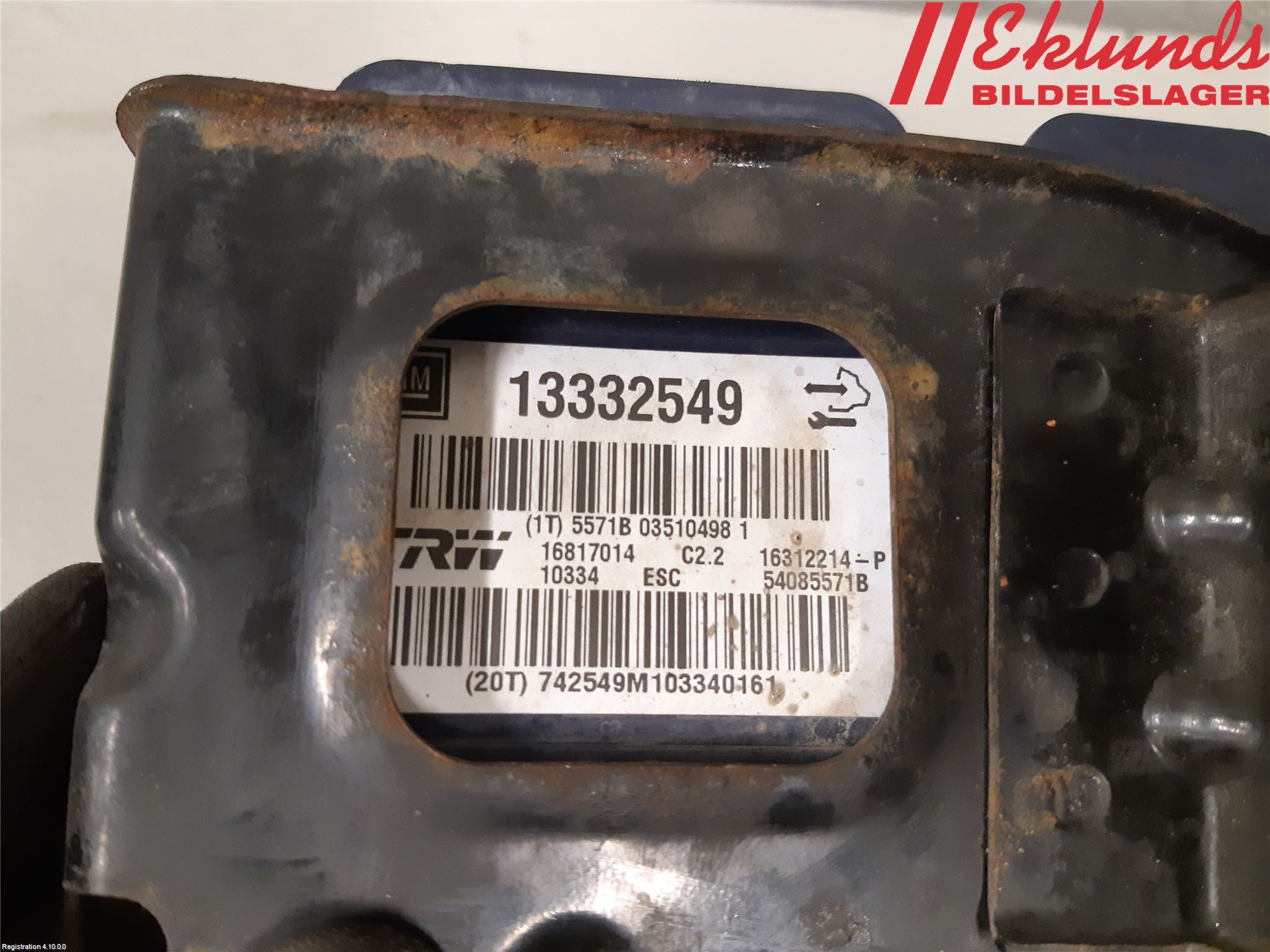 Saab 9-5 10-12 Abs Hydraulaggregat