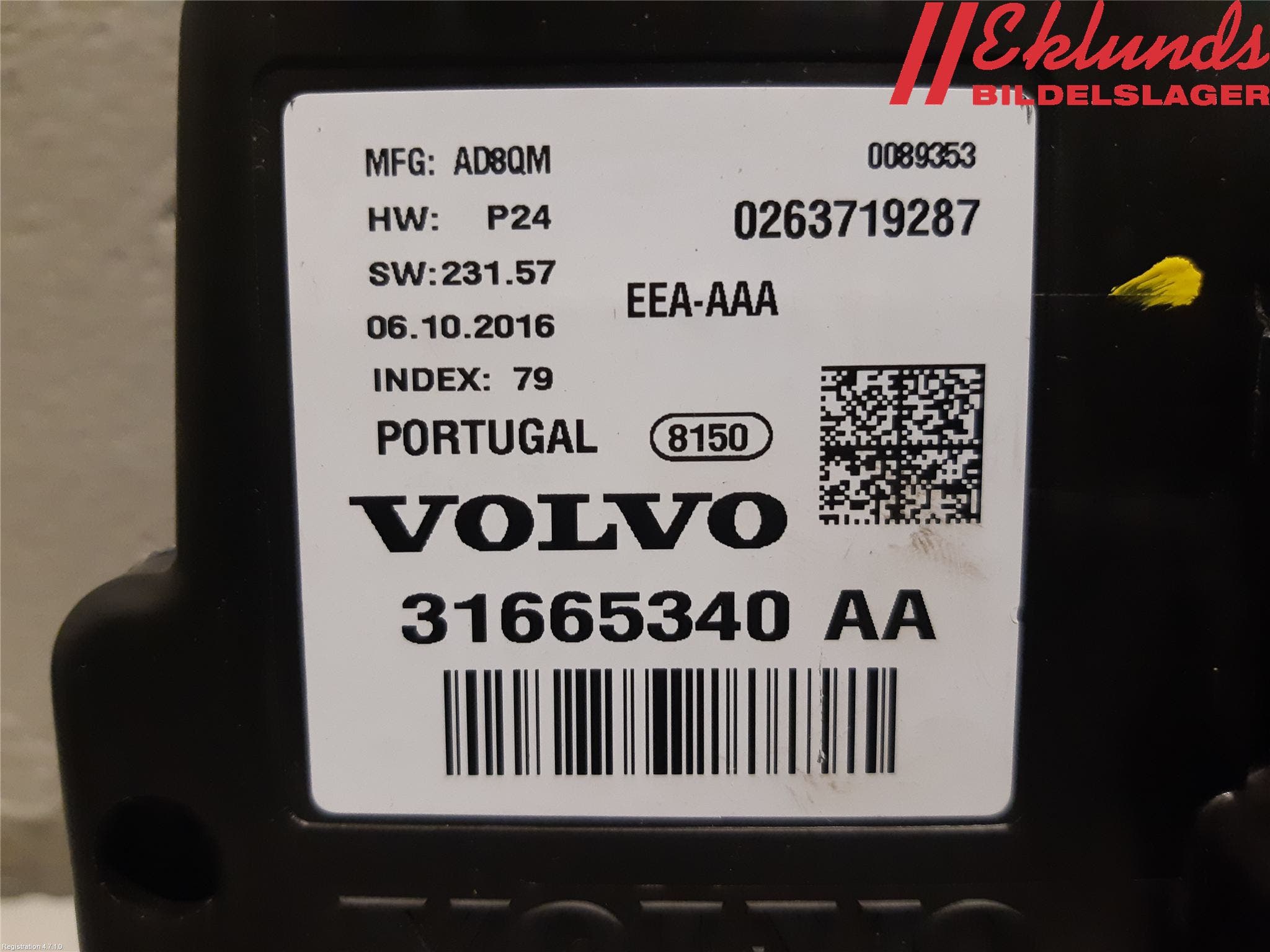 Volvo XC90/RECHARGE 16- Instrument Komb